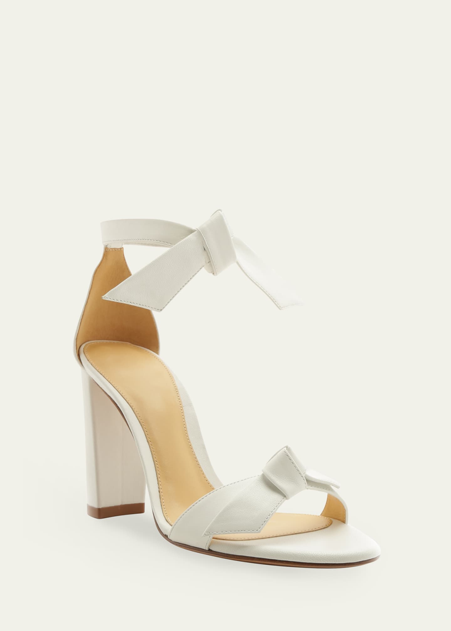 Alexandre Birman Clarita 90mm Leather Ankle-Tie High-Heel Sandals ...