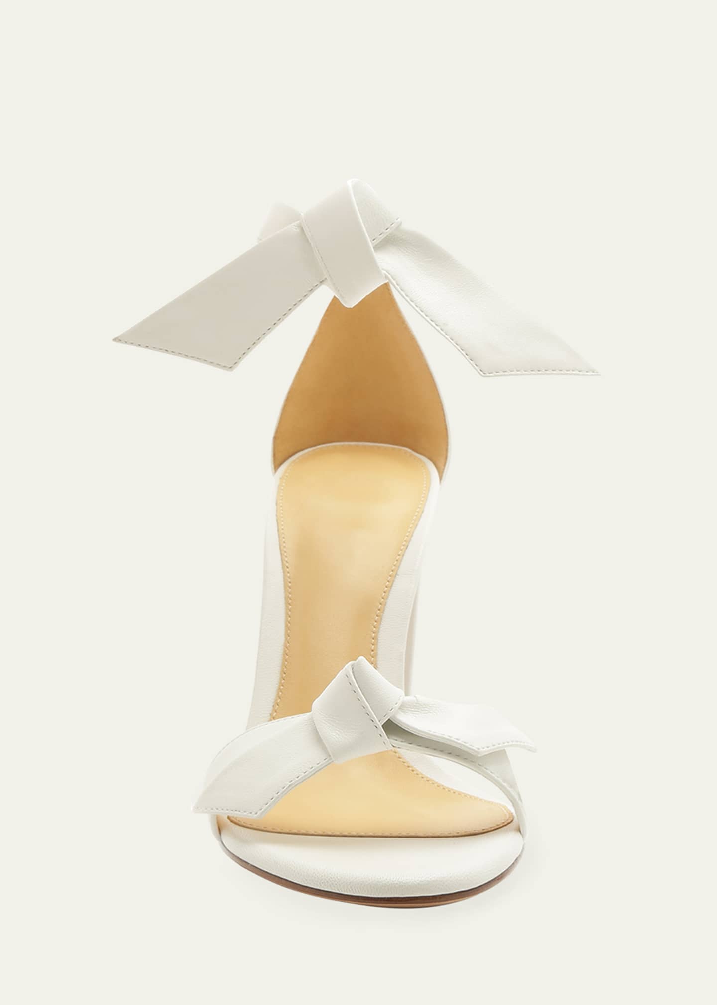 Alexandre Birman Clarita 90mm Leather Ankle-Tie High-Heel Sandals Image 3 of 4