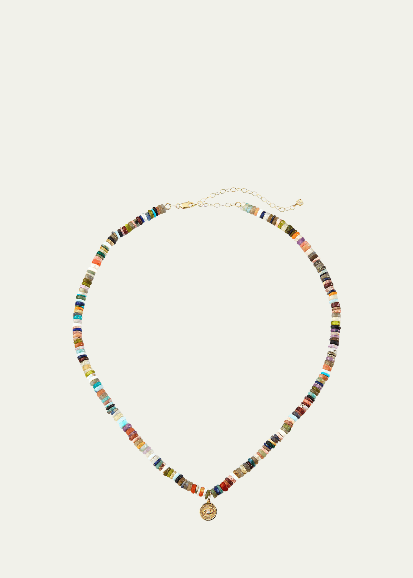 Sydney Evan 14k Evil Eye Diamond Coin Necklace Image 1 of 4