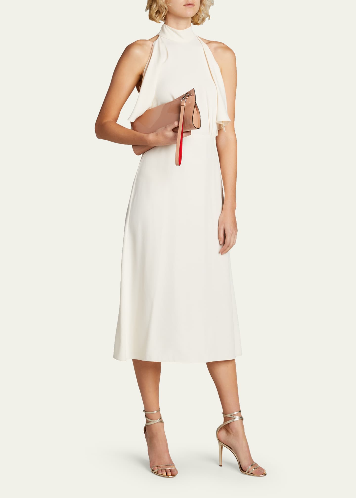 Christian Louboutin Loubitwist Clutch in Patent Leather Image 5 of 5