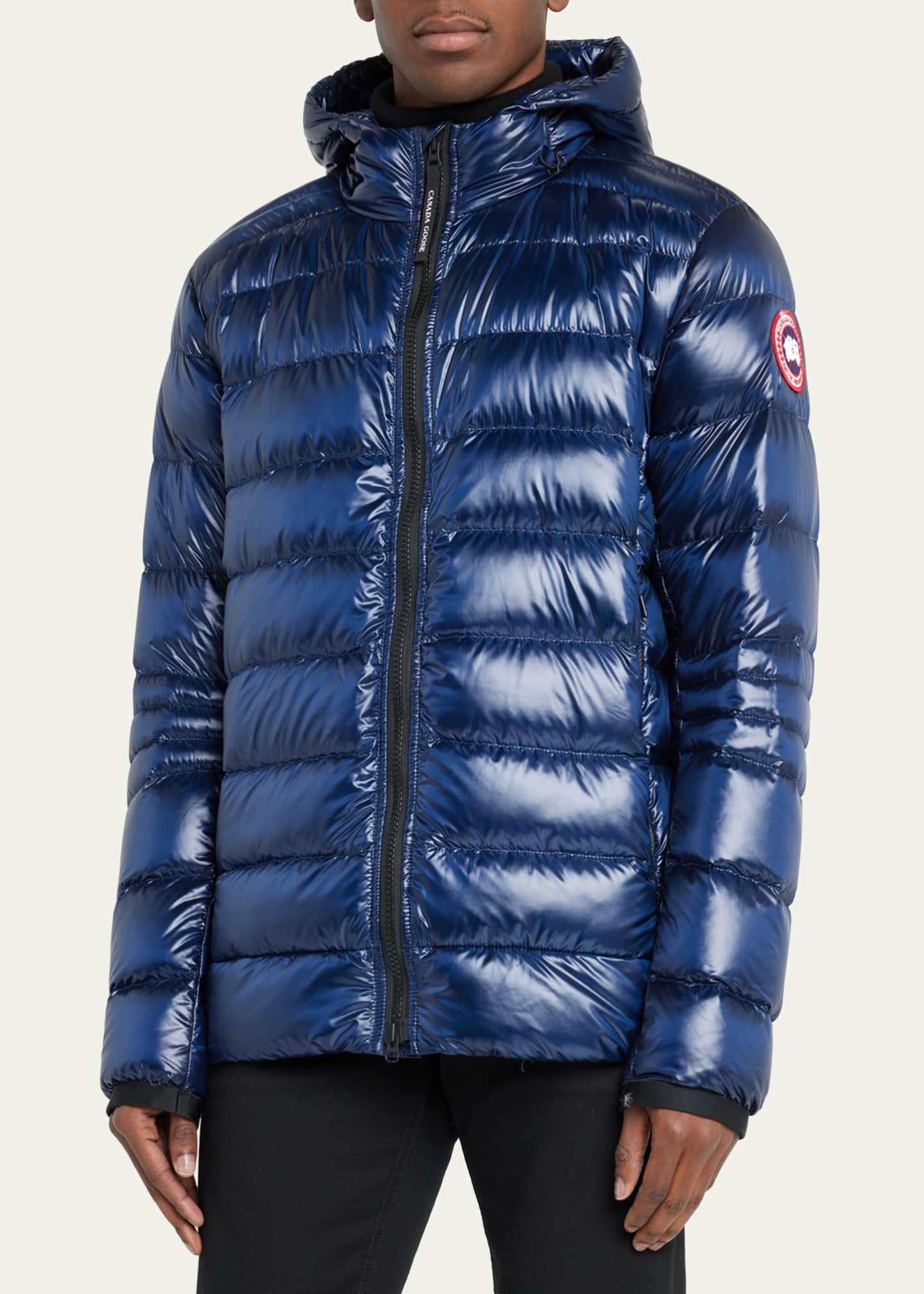 Canada goose men's crofton quilted hooded jacket 2025