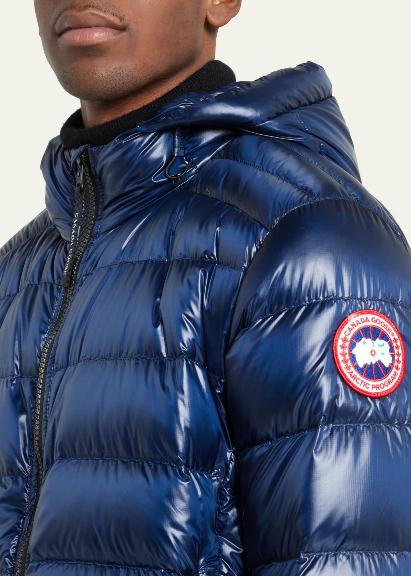 Canada goose men's shop crofton quilted hooded jacket