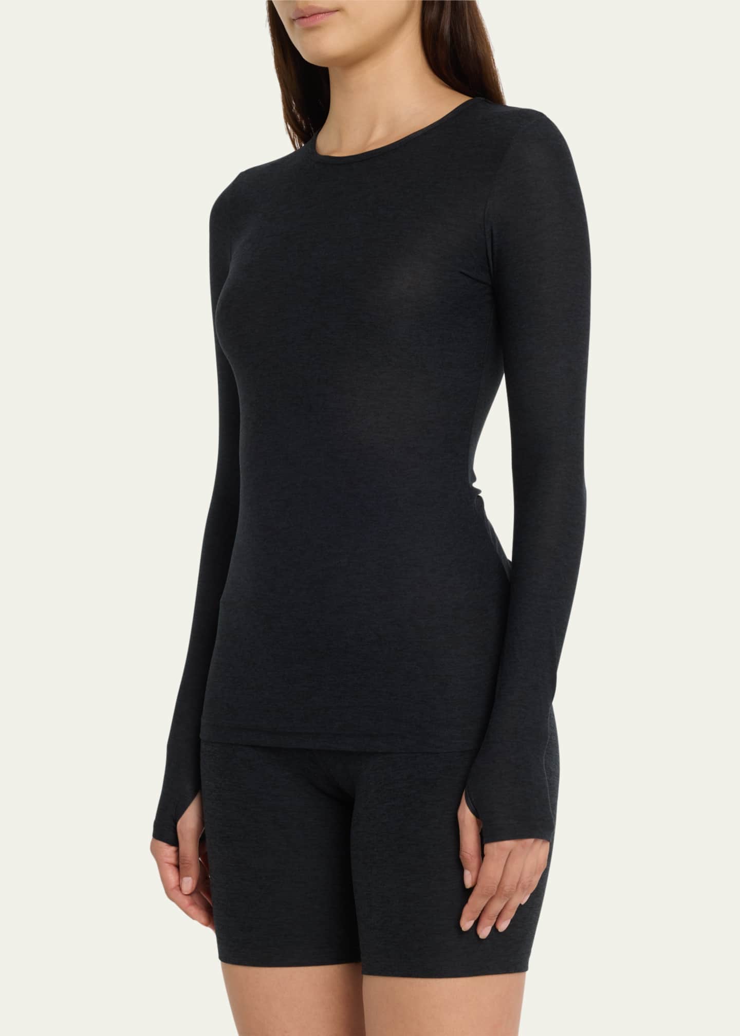 Beyond Yoga Classic Crew Pullover w/ Thumbholes Image 4 of 5