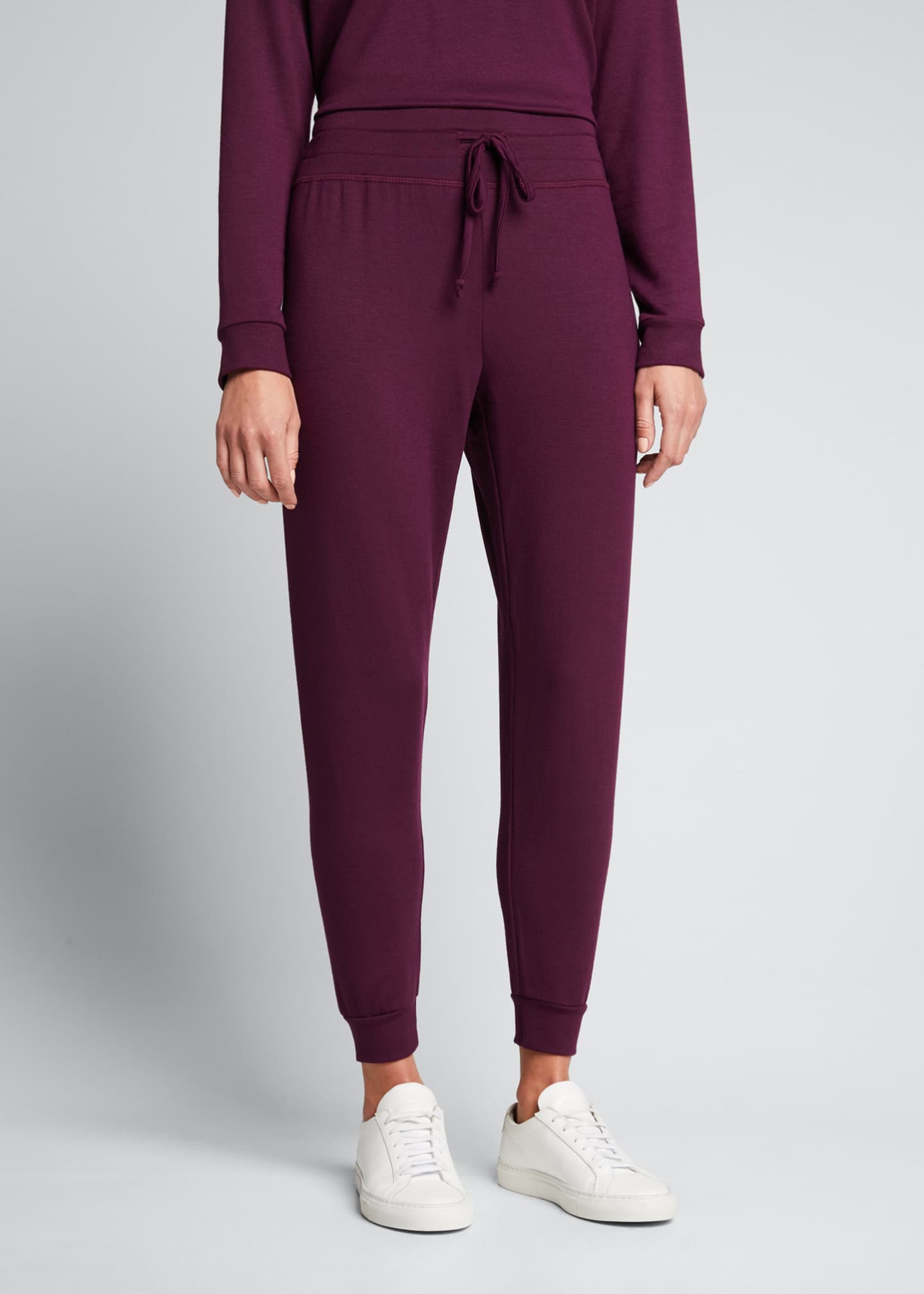 beyond yoga lounge around midi jogger