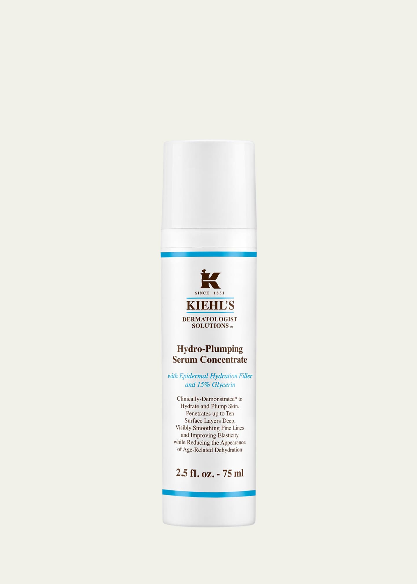 Kiehl's Since 1851 Hydro-Plumping Serum Concentrate, 2.5 oz./ 75 mL