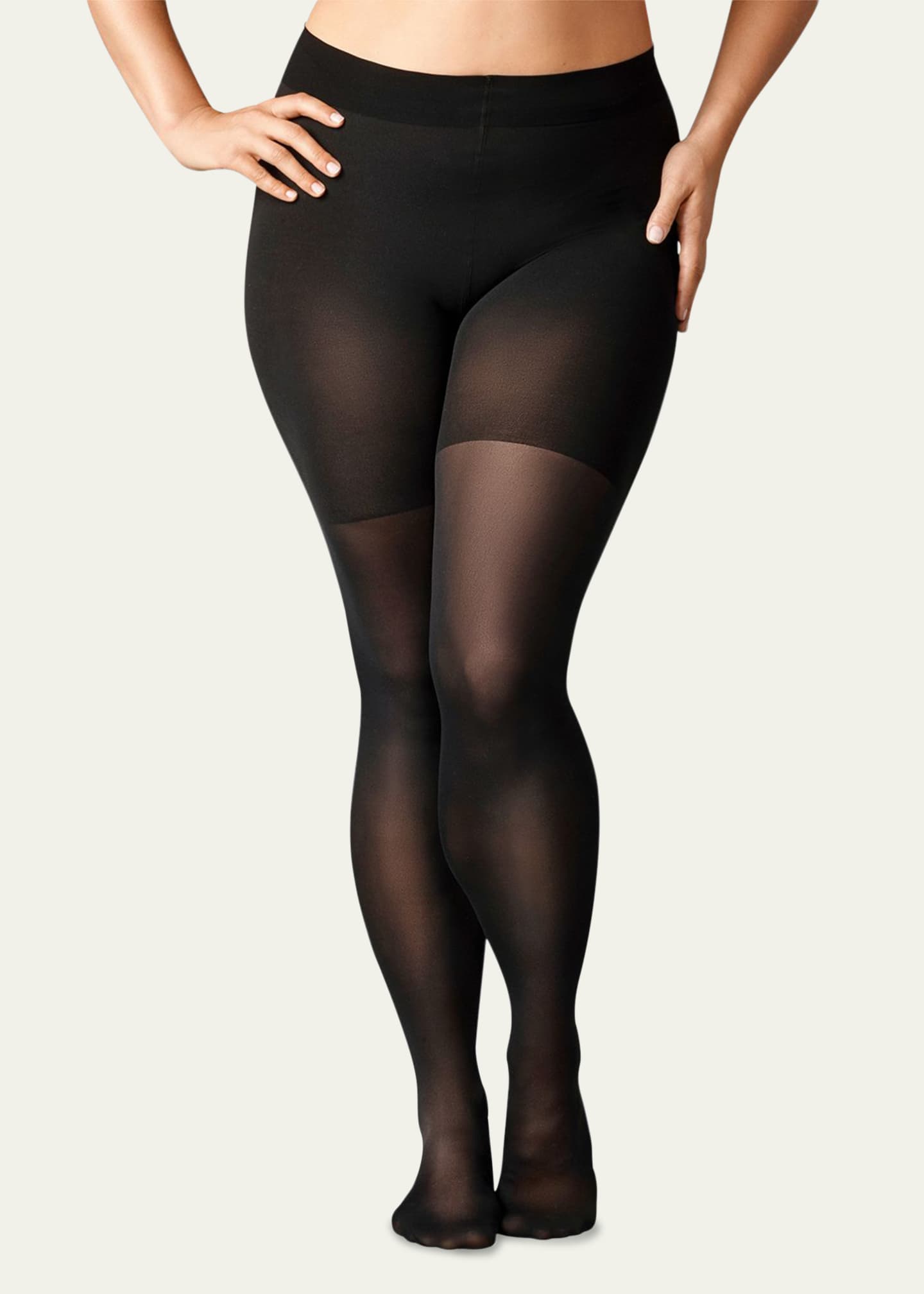 Winter Warm Opaque Fleece Lined Tights Women Footed High Waist Elastic  Thick Thermal Tights