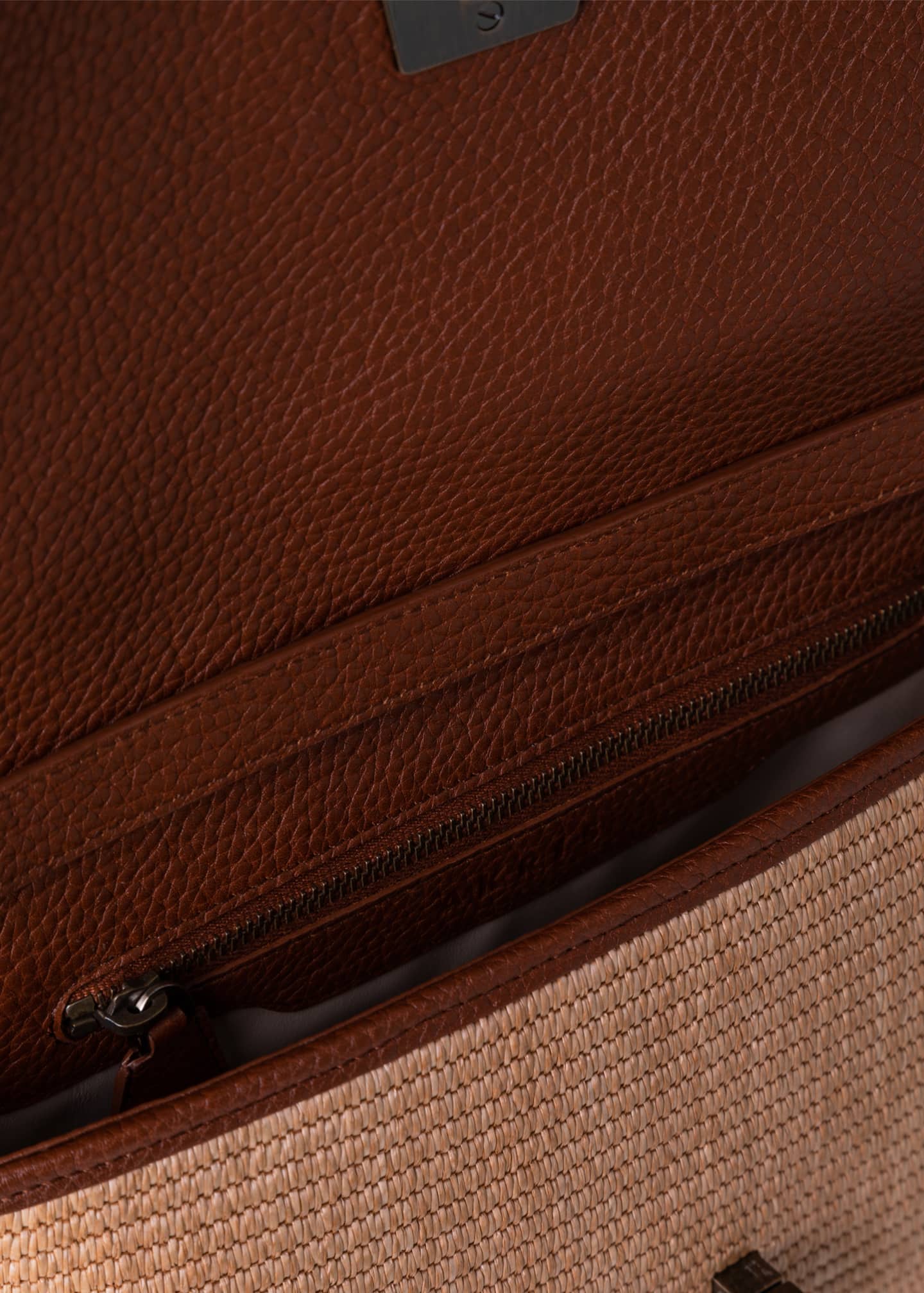 Akris Anouk Small Day Raffia Shoulder Bag Image 4 of 5