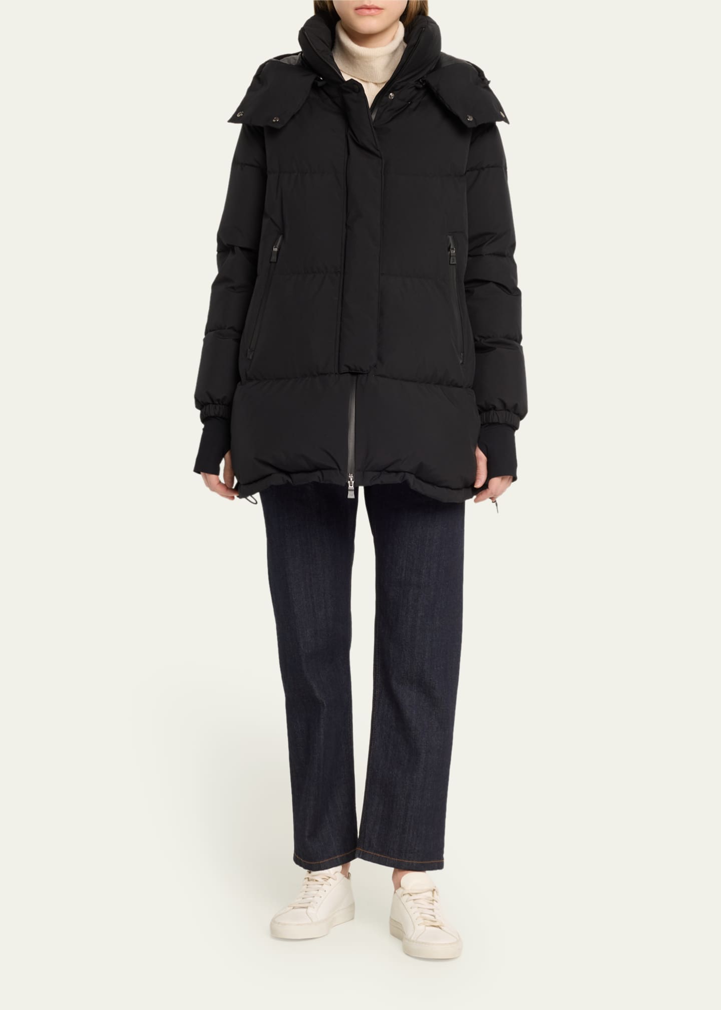 Herno hooded puffer jacket best sale
