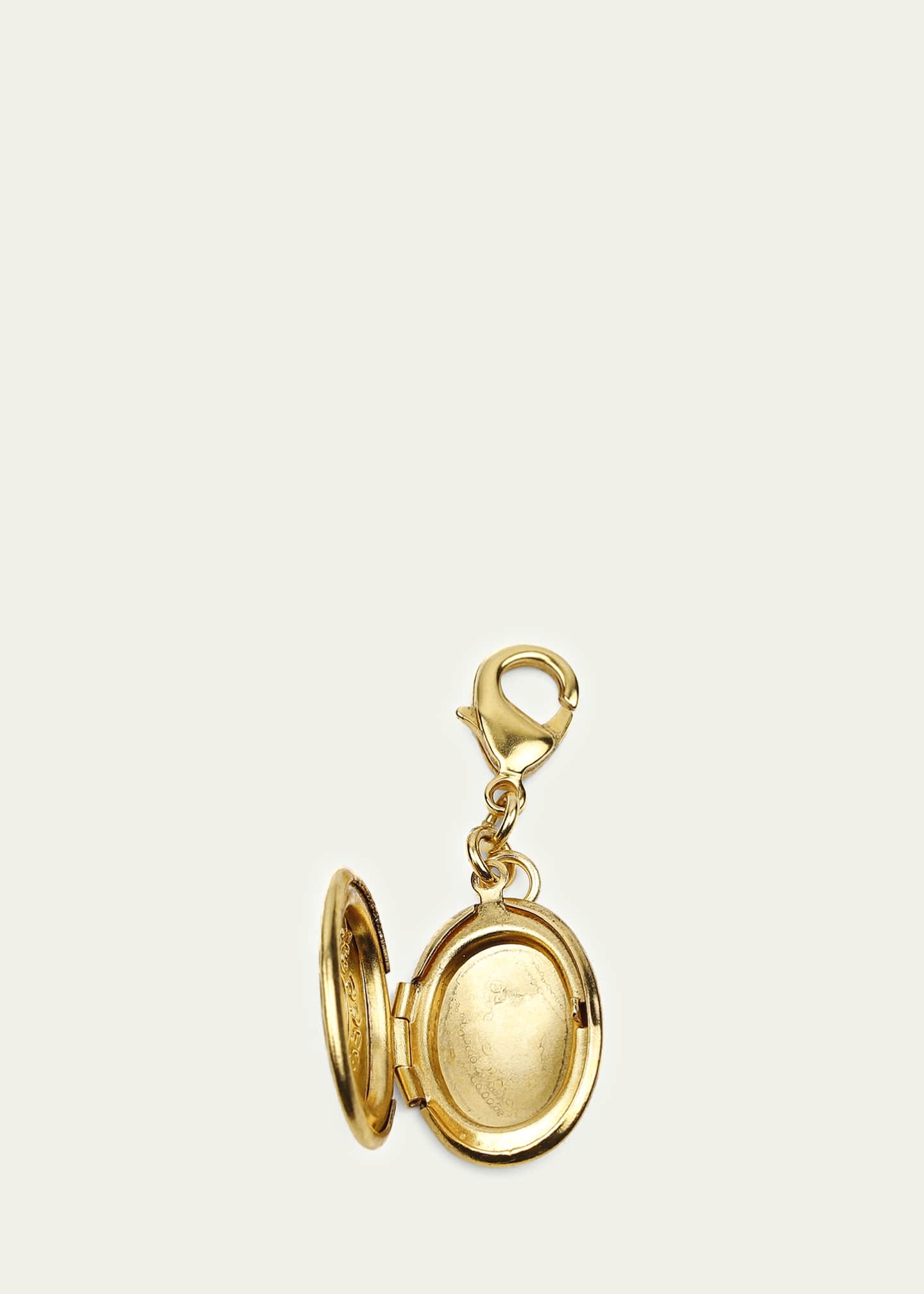 Ben-Amun Engraved Chain Locket Charm Image 2 of 2