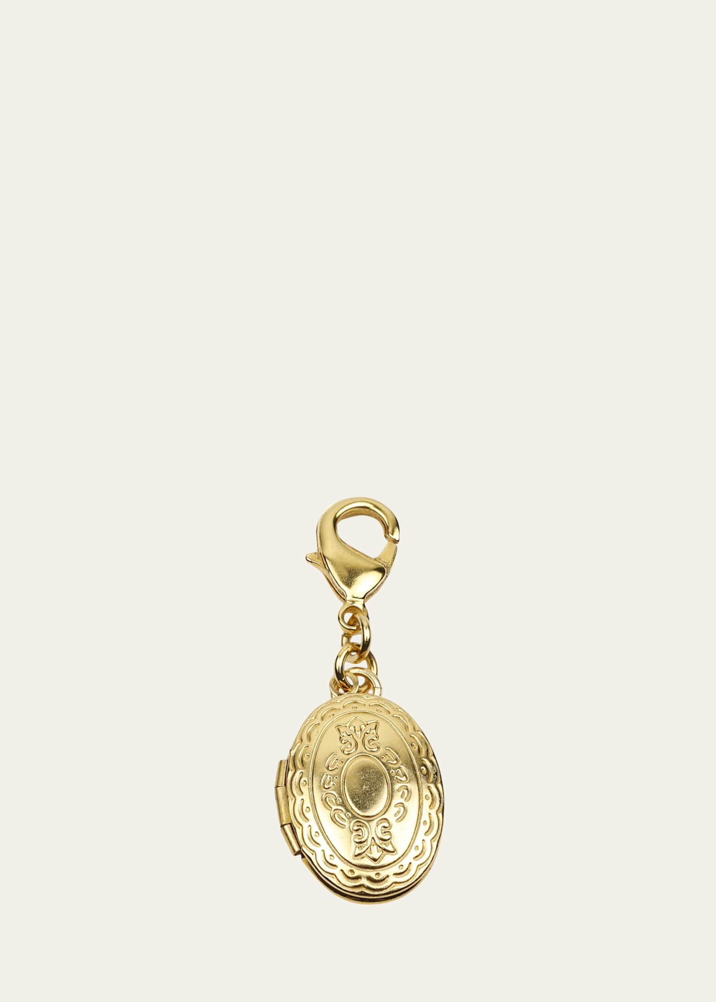 Ben-Amun Engraved Chain Locket Charm Image 1 of 2