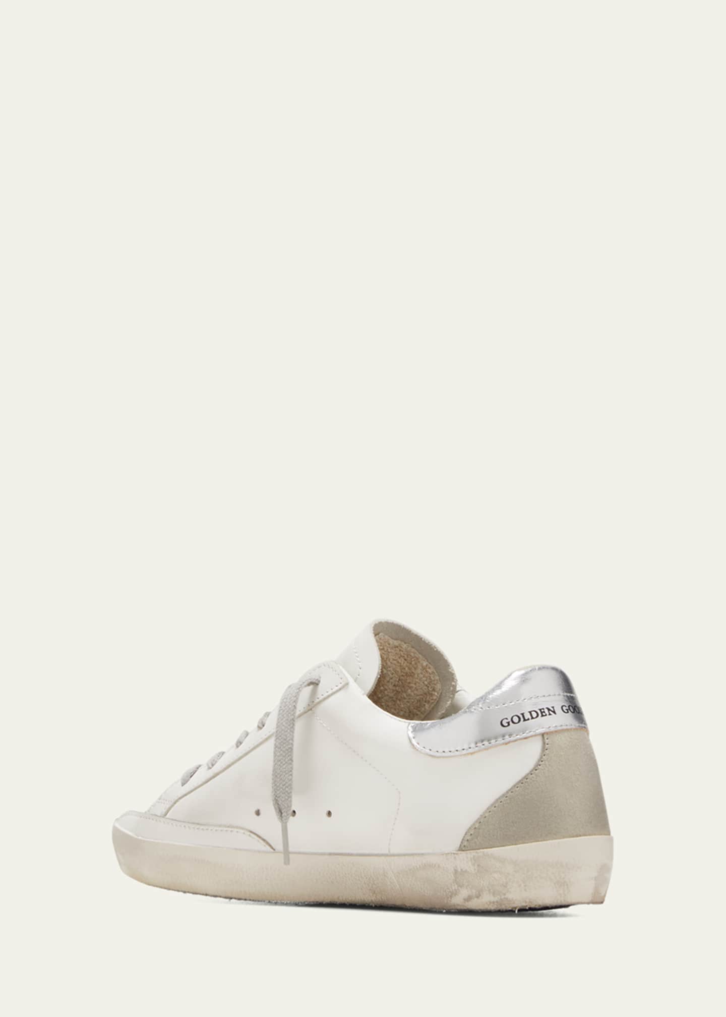 Golden Goose Superstar Mixed Leather Sneakers Image 2 of 3