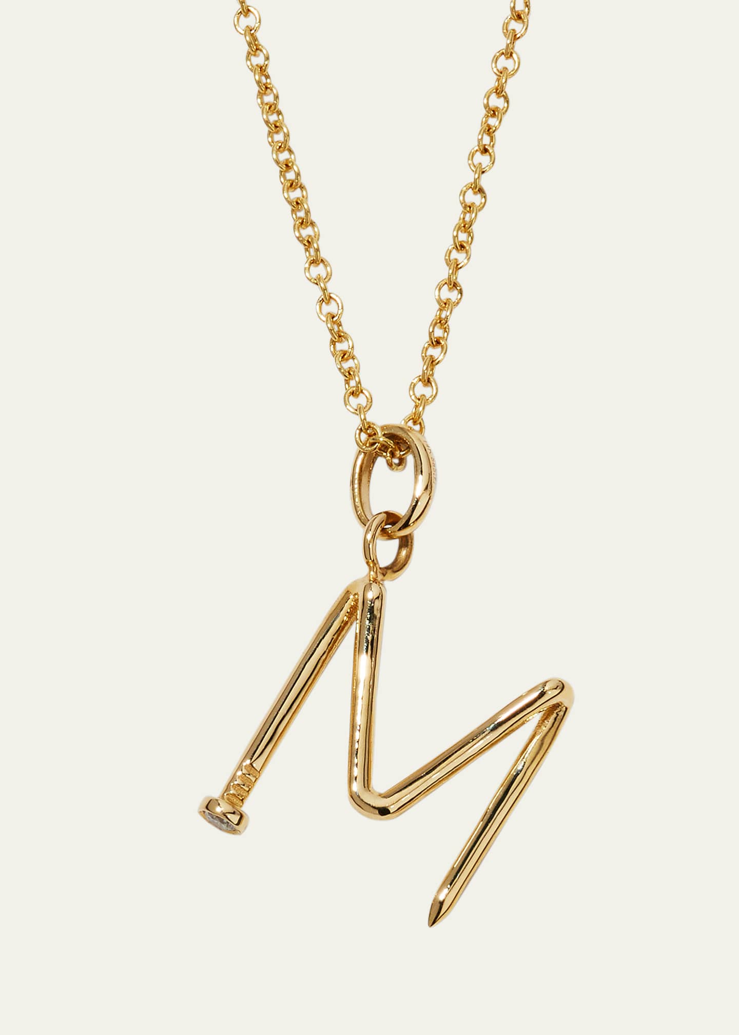 Zoe lev initial necklace 2025
