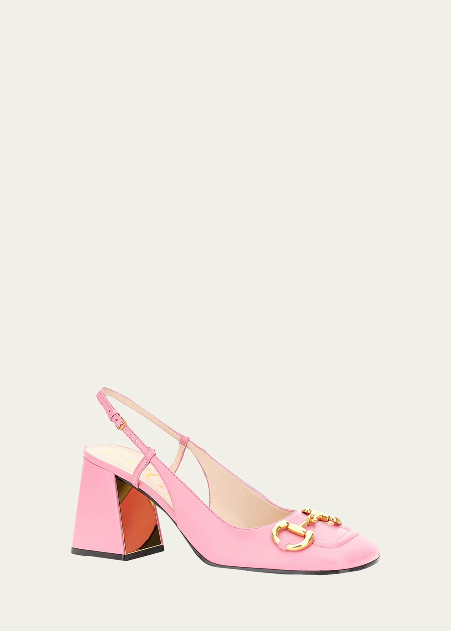 Gucci pink slingback 2025