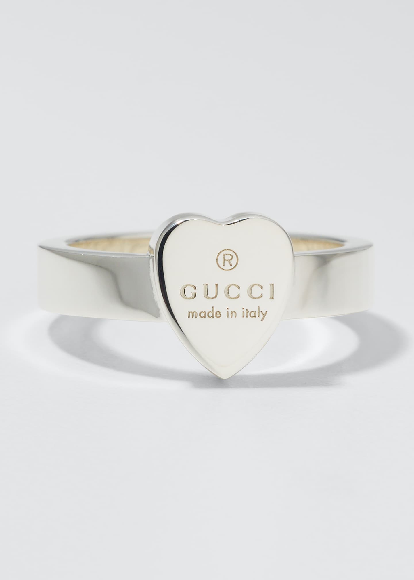 Gold heart clearance gucci ring