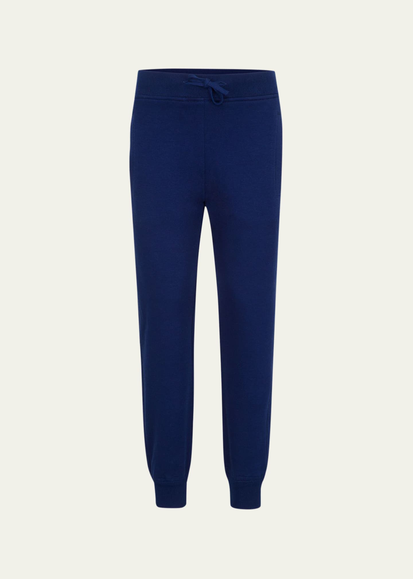 Stefano Ricci Boy's Solid Stretch Cotton Jogger Pants, Size 4-14 Image 1 of 4