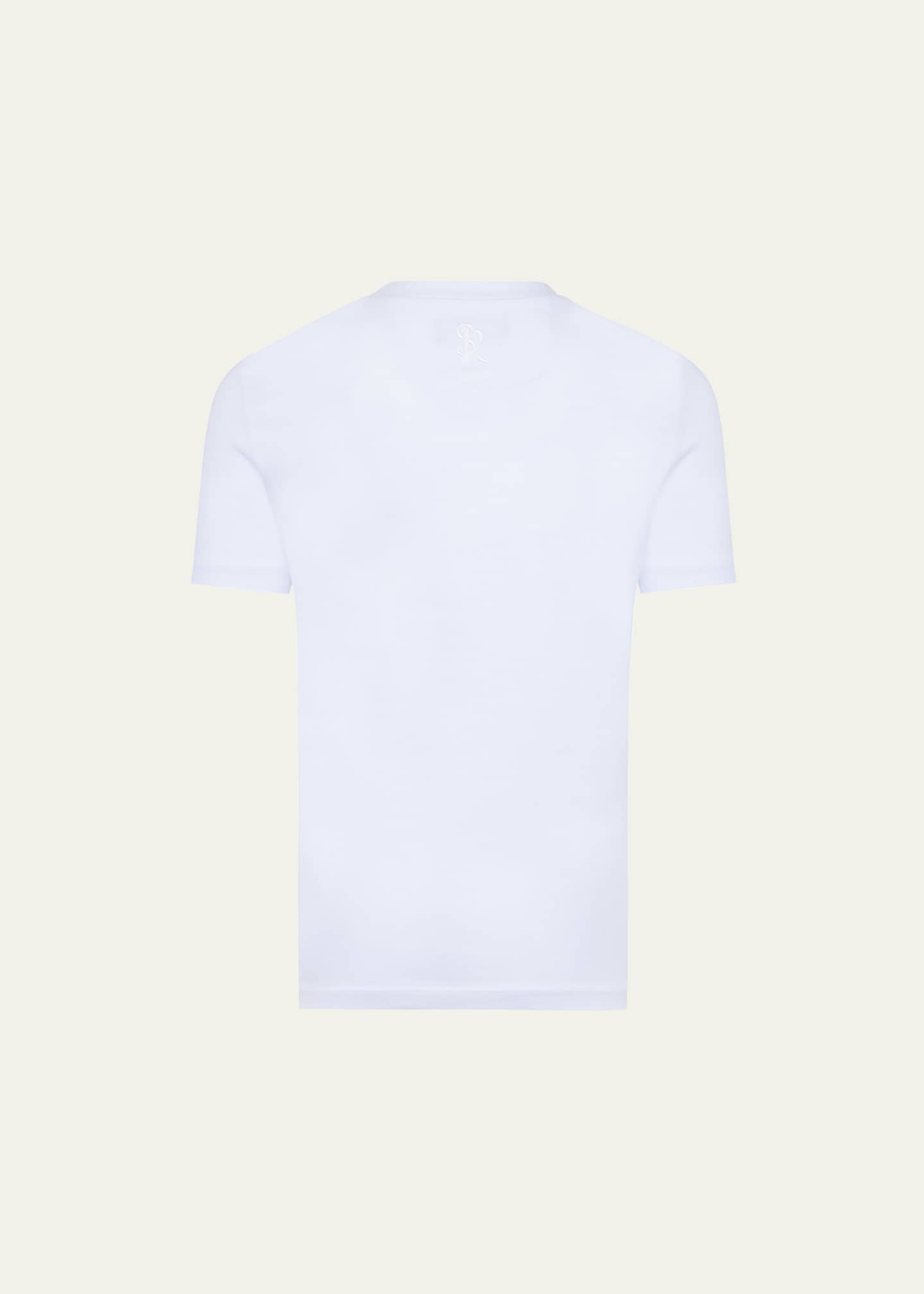 Stefano Ricci Boy's Logo Embroidered Short-Sleeve T-Shirt, Size 4-16 Image 2 of 3