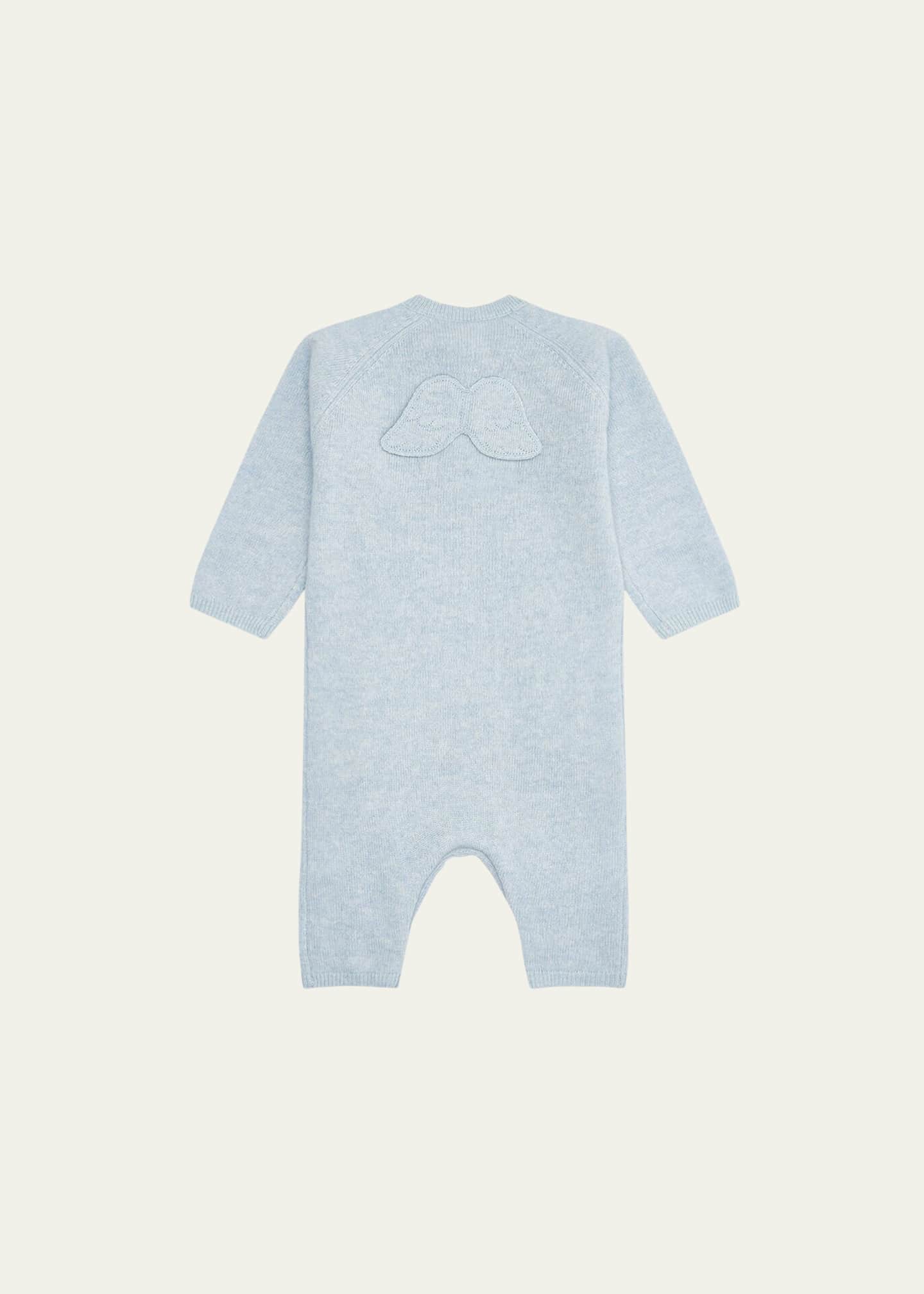 Marie Chantal Ariel Cashmere Angelwing Romper Image 2 of 3