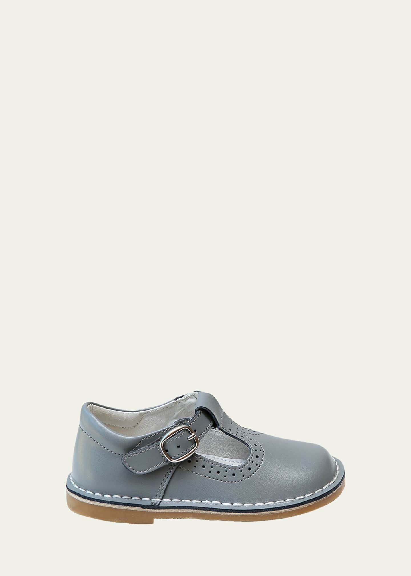 L'Amour Shoes Girl's Frances Metallic T-Strap Mary Jane Shoes, Baby/Toddlers Image 1 of 2