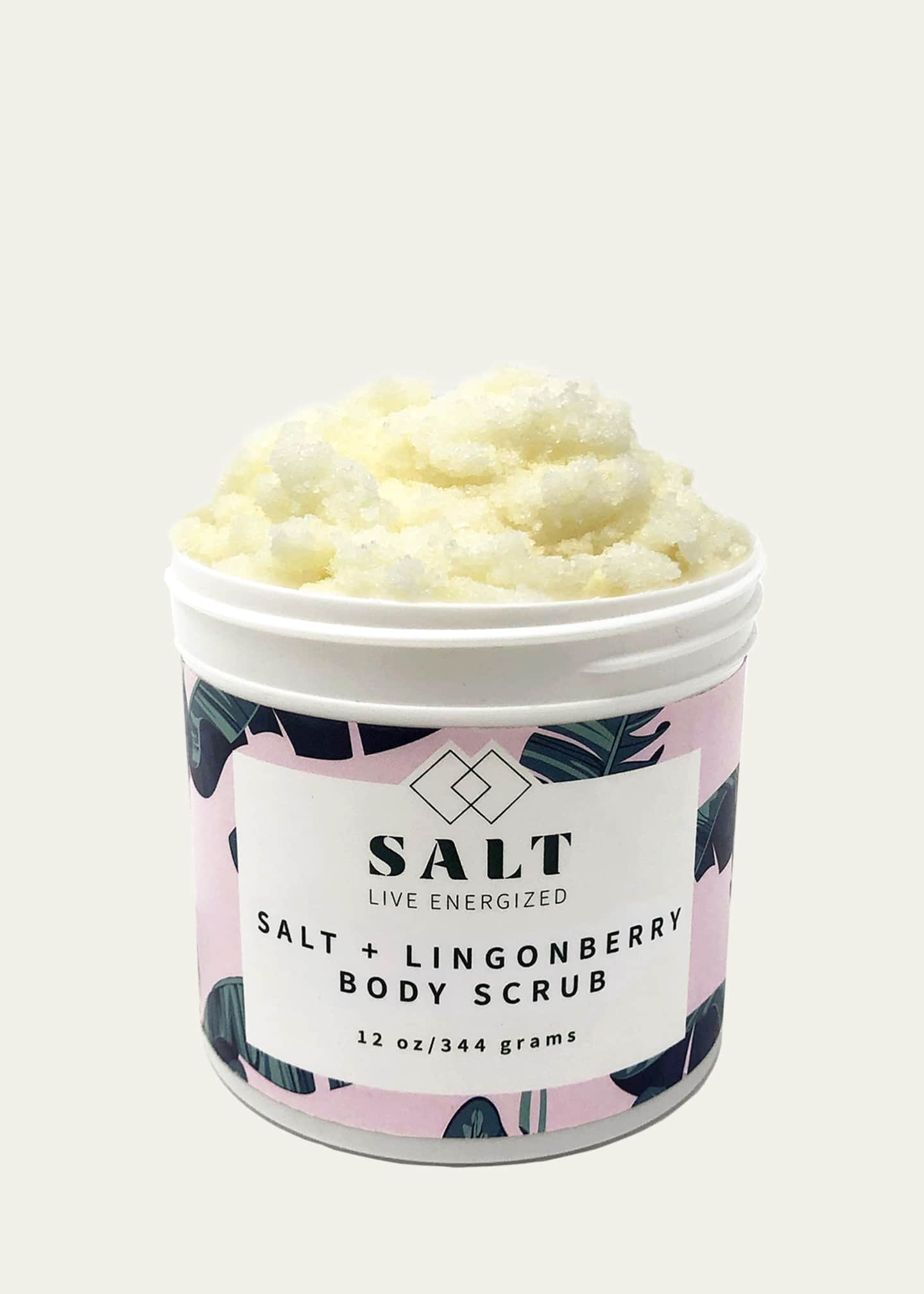 SALT LIVE ENERGIZED 12 oz. Salt + Lingonberry Body Scrub Image 3 of 3