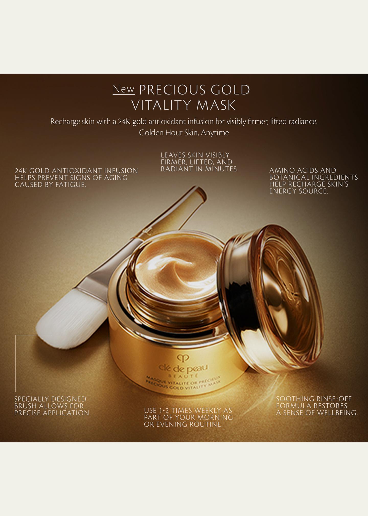Cle de Peau Beaute Precious Gold Vitality Mask, 2.7 oz. - Bergdorf Goodman