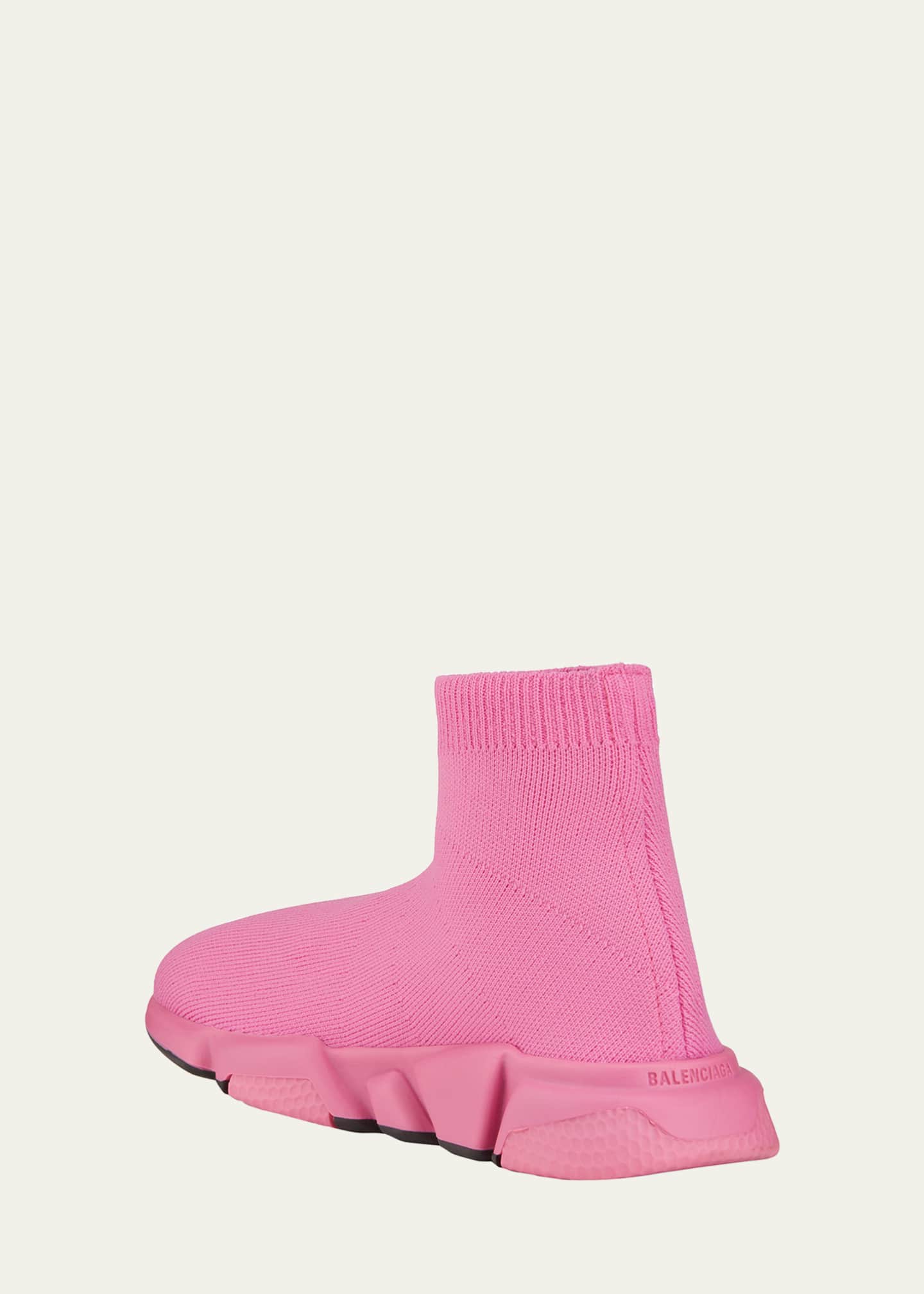 Pink balenciaga sock trainers online