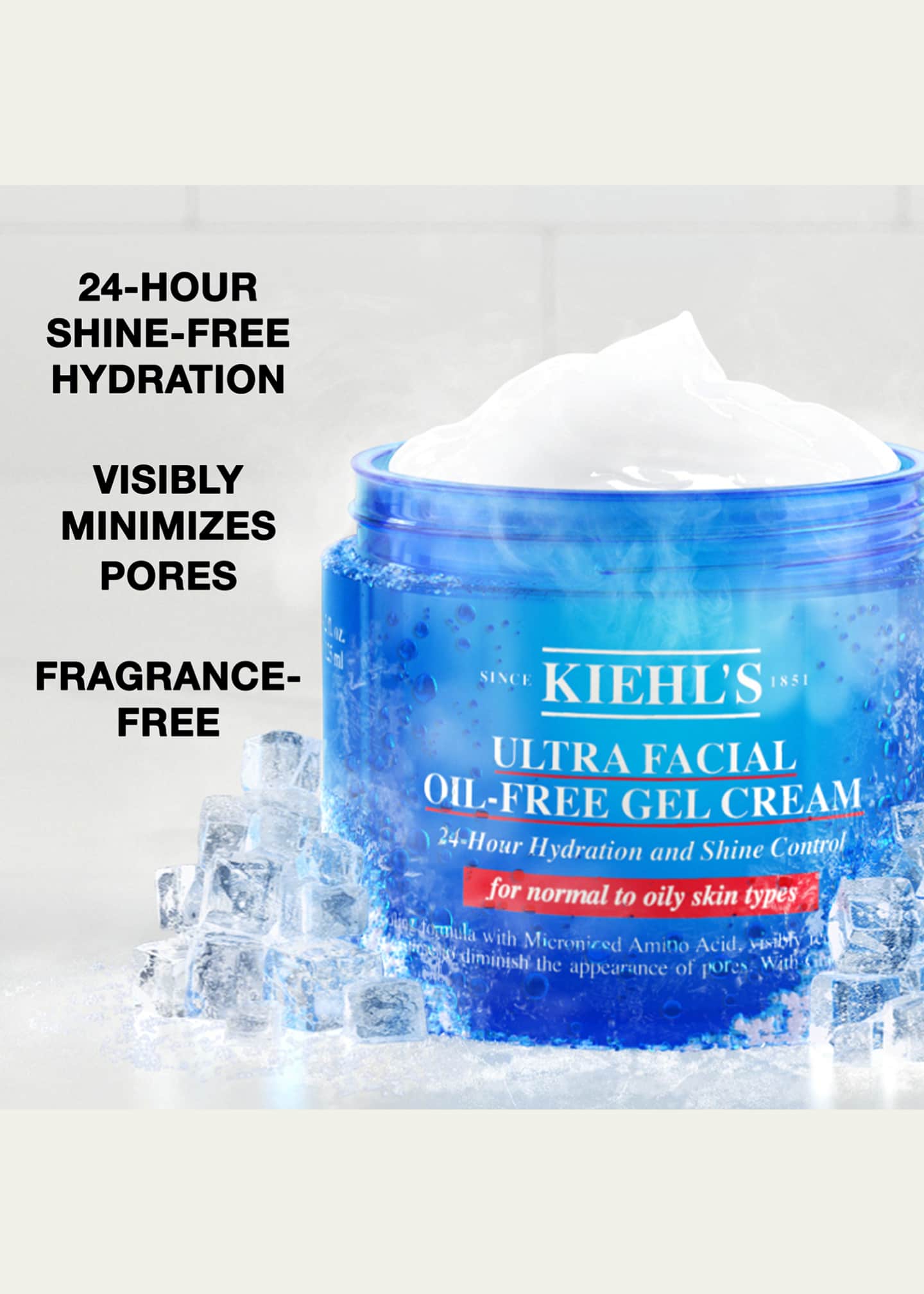 Kiehl's Since 1851 Ultra Facial Oil-Free Gel Cream, 1.7 oz. Image 3 of 5