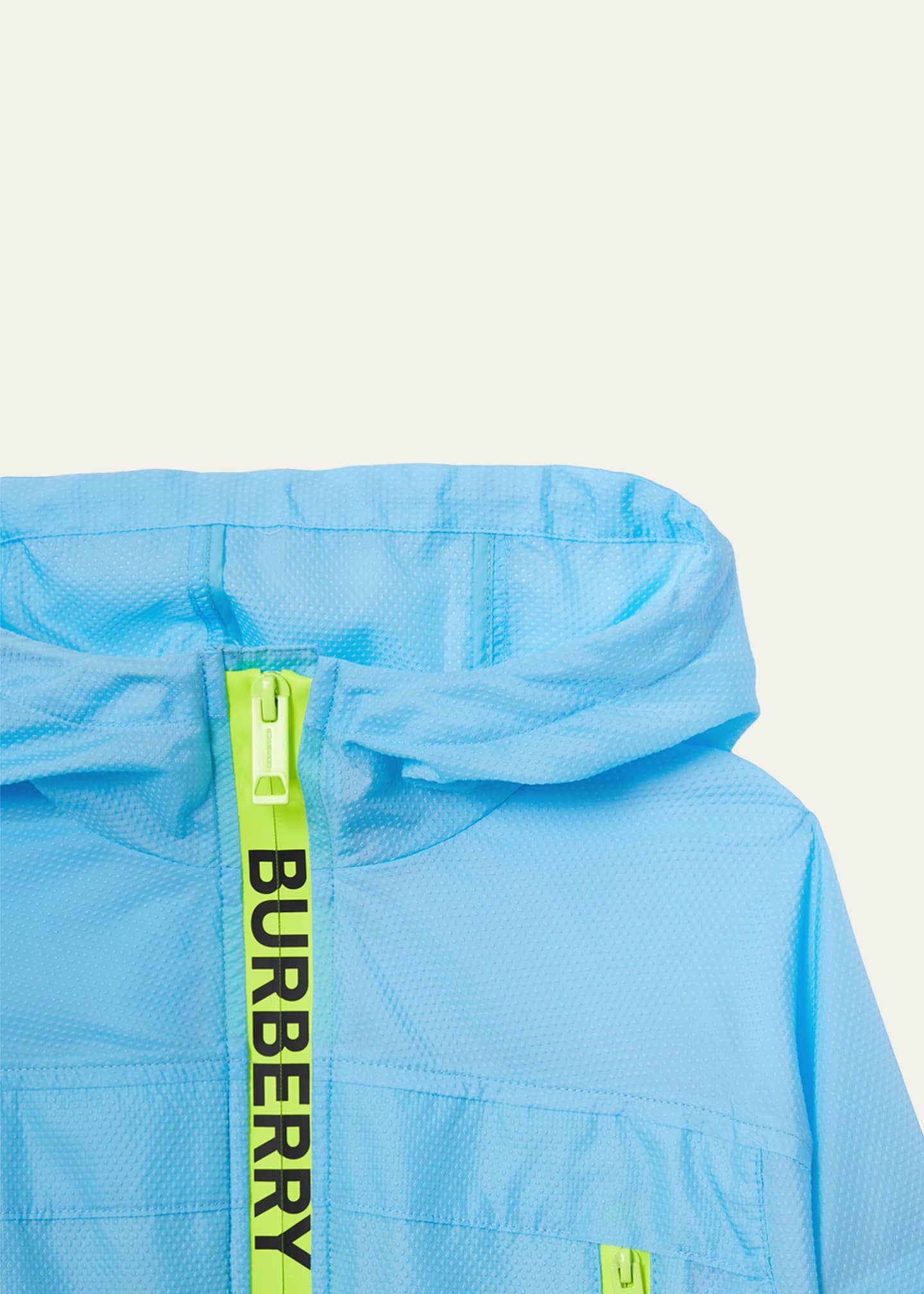 Burberry Boy's Telford Logo Tape Hooded Jacket, Size 3-14 - Bergdorf
