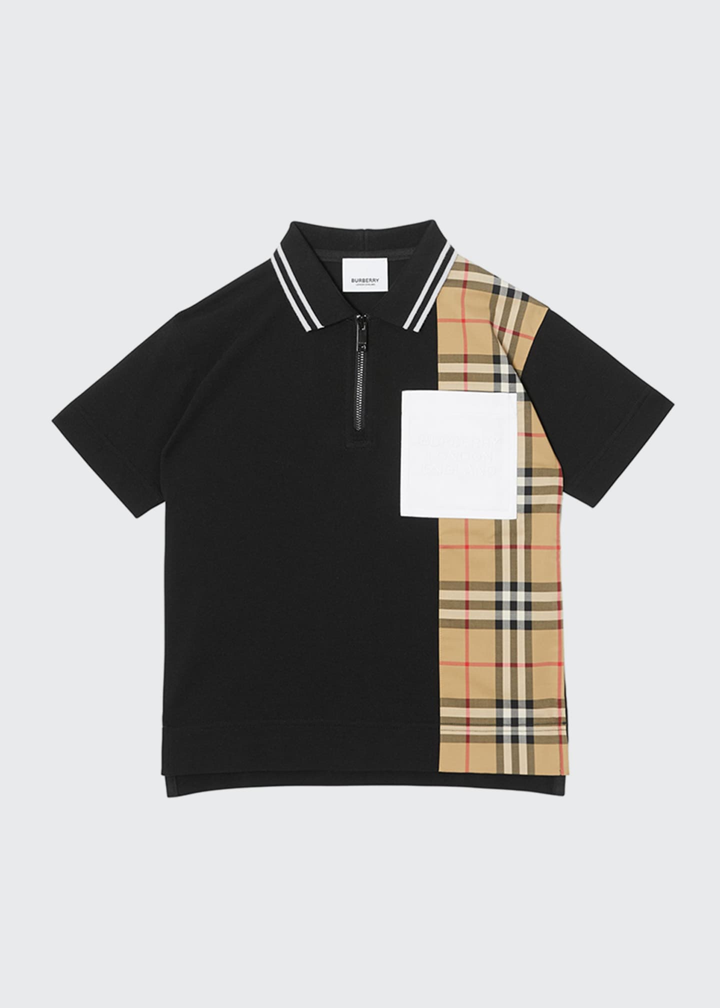 Burberry Boy's Matthew Vintage Check Polo Shirt, Size 3-12 - Bergdorf  Goodman