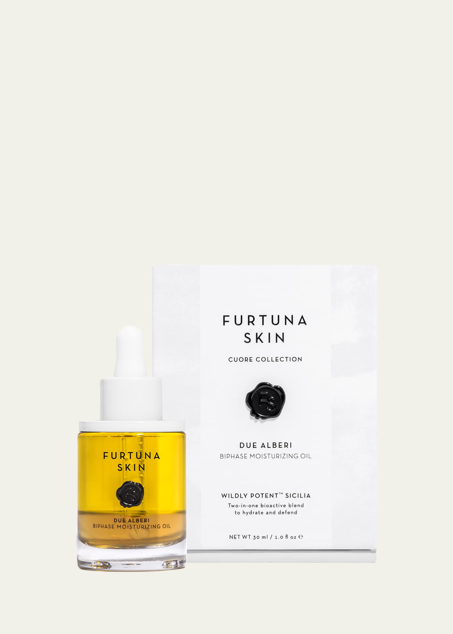 Furtuna Skin Due Alberi Biphase Moisturizing Oil, 1 oz. Image 3 of 5