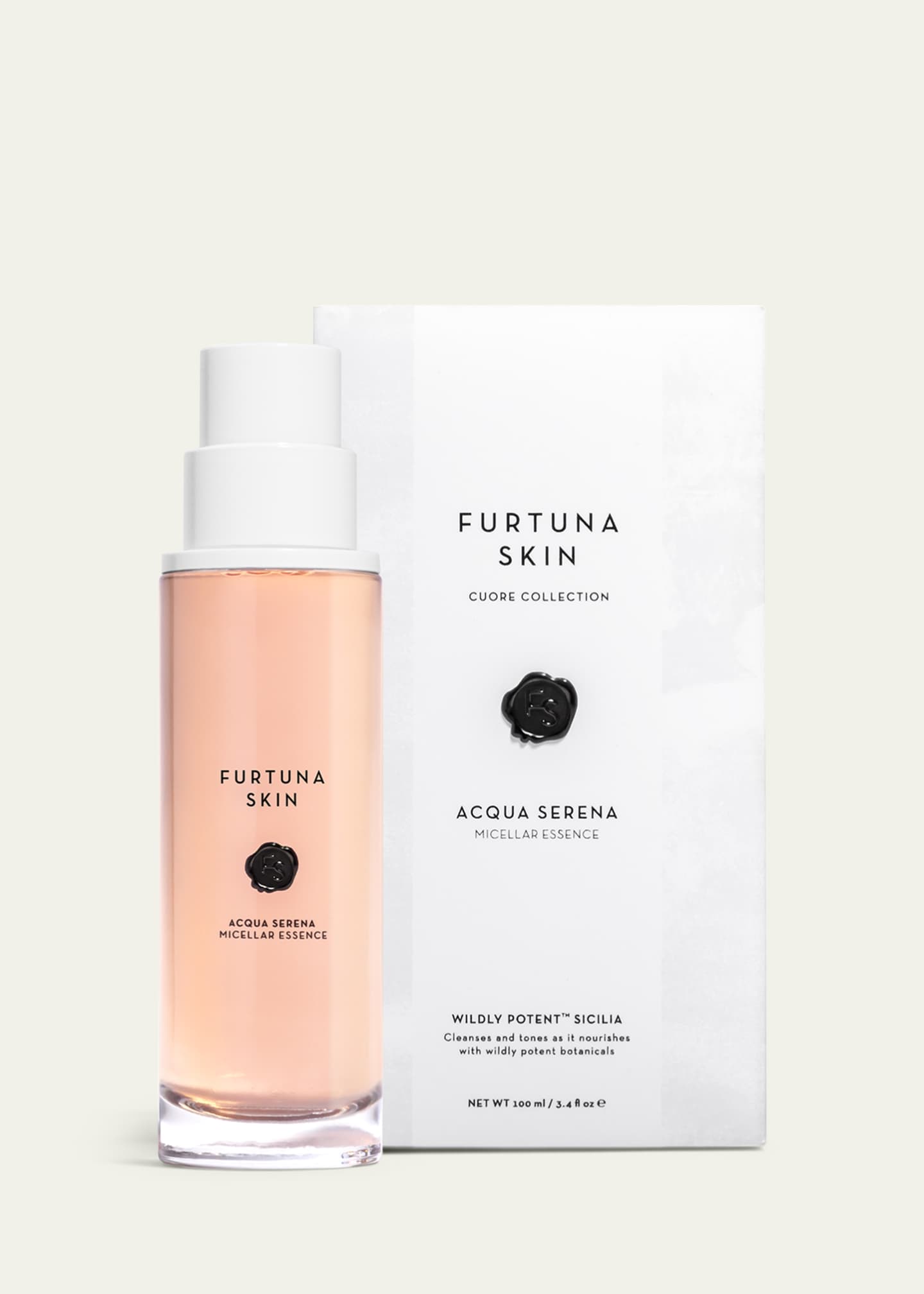 Furtuna Skin Acqua Serena Micellar Essence, 3.4 oz. Image 3 of 5