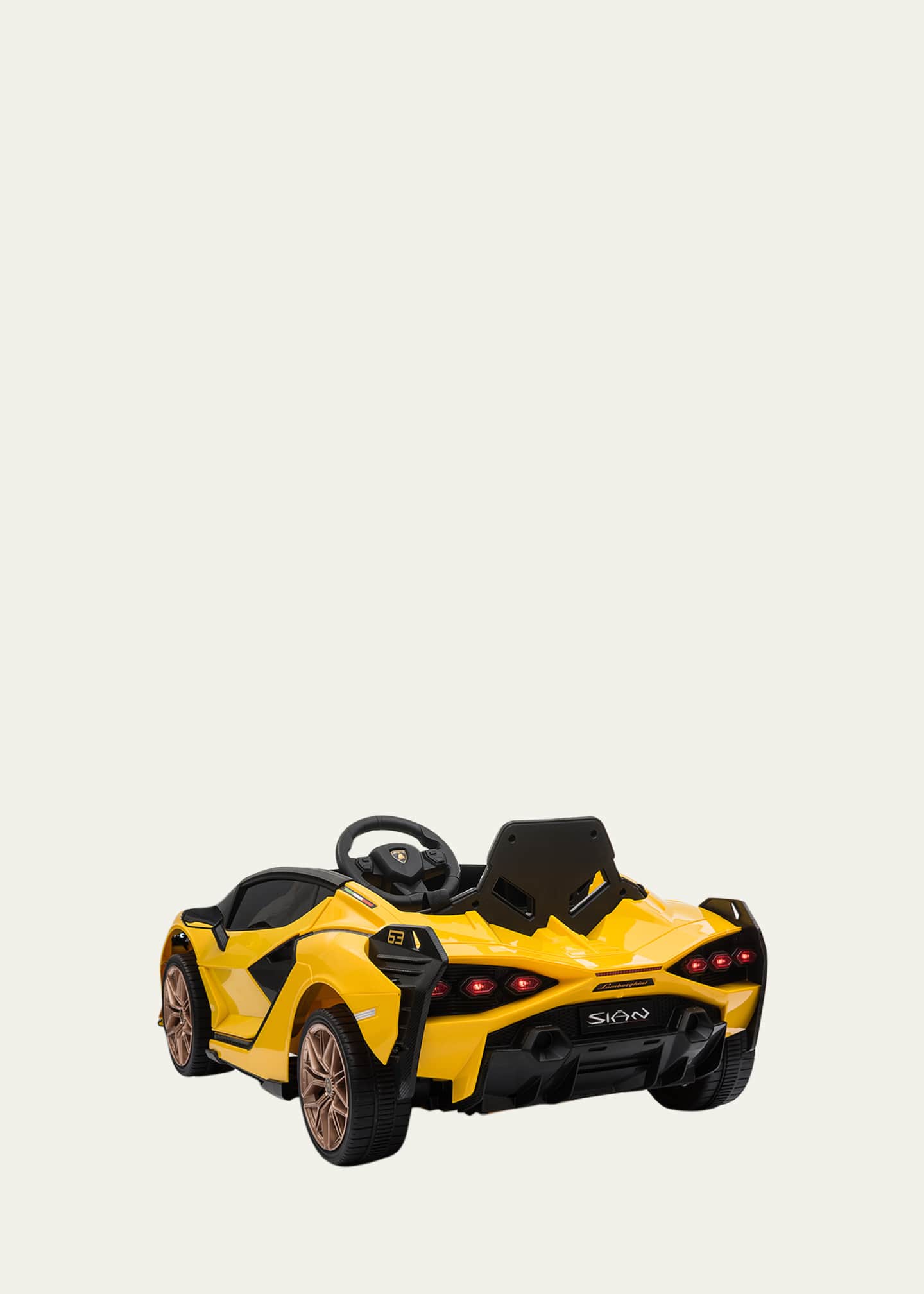 Best Ride on Cars Kid's Lamborghini Sian Car Image 3 of 4