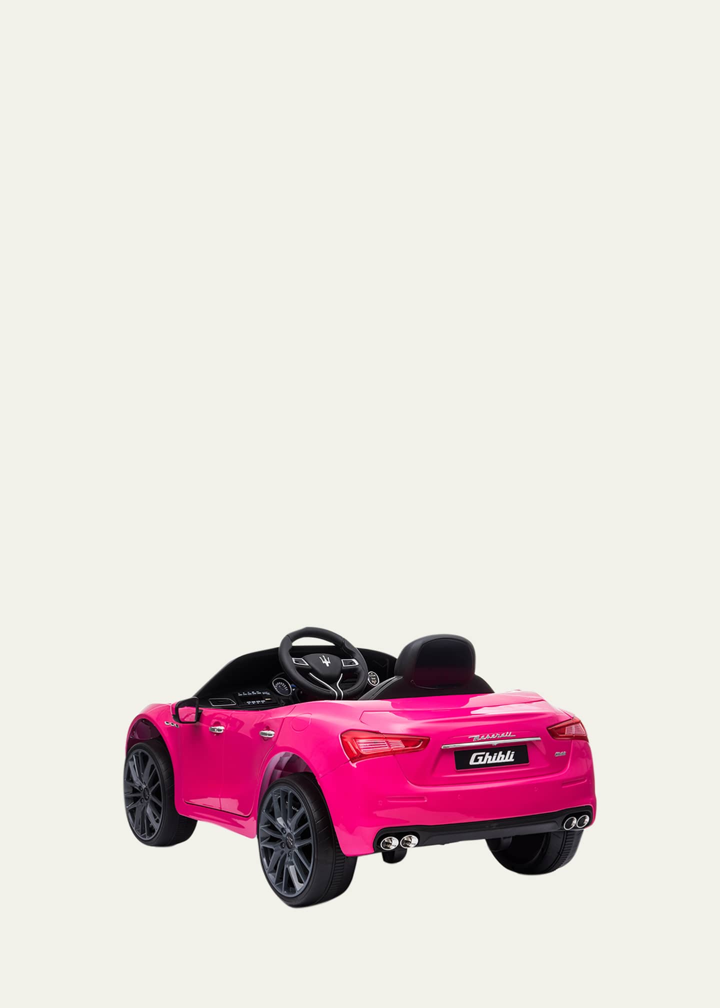 Best Ride on Cars Kid s Maserati Ghibli 12V Ride On Car Pink