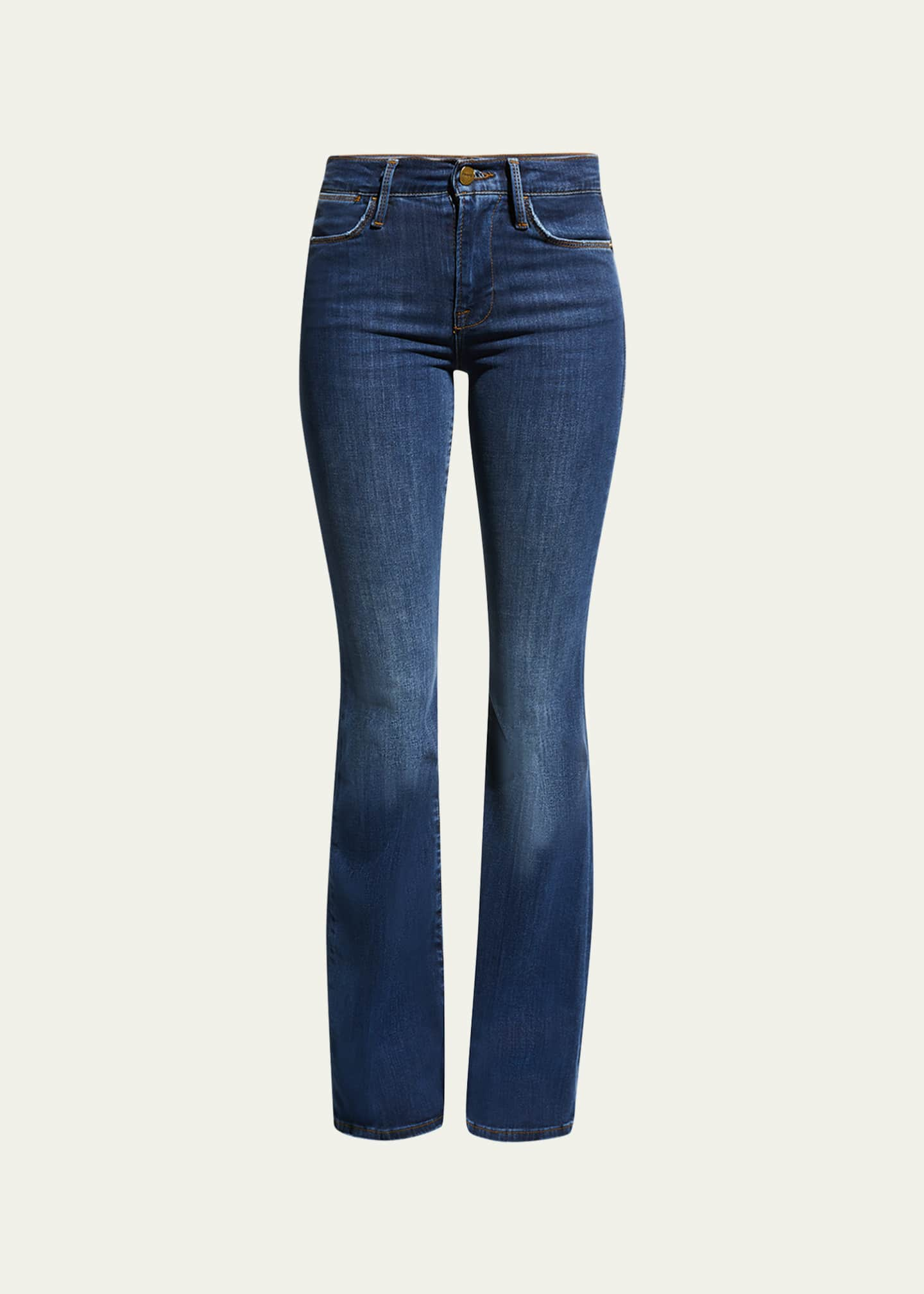 Saint Laurent Men's 70s Flare Denim Jeans - Bergdorf Goodman