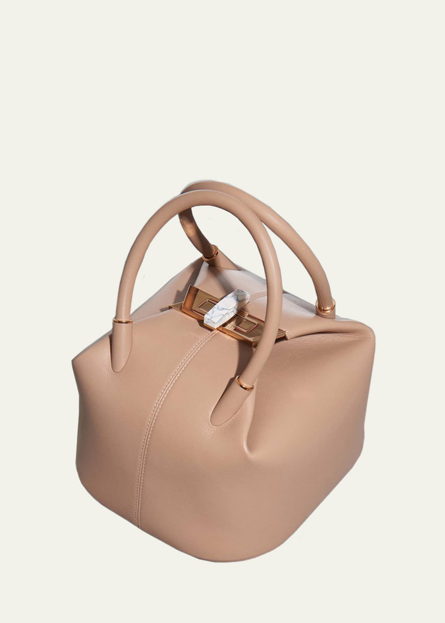 Gabriela Hearst Baez Top Handle Satchel Bag Image 3 of 3