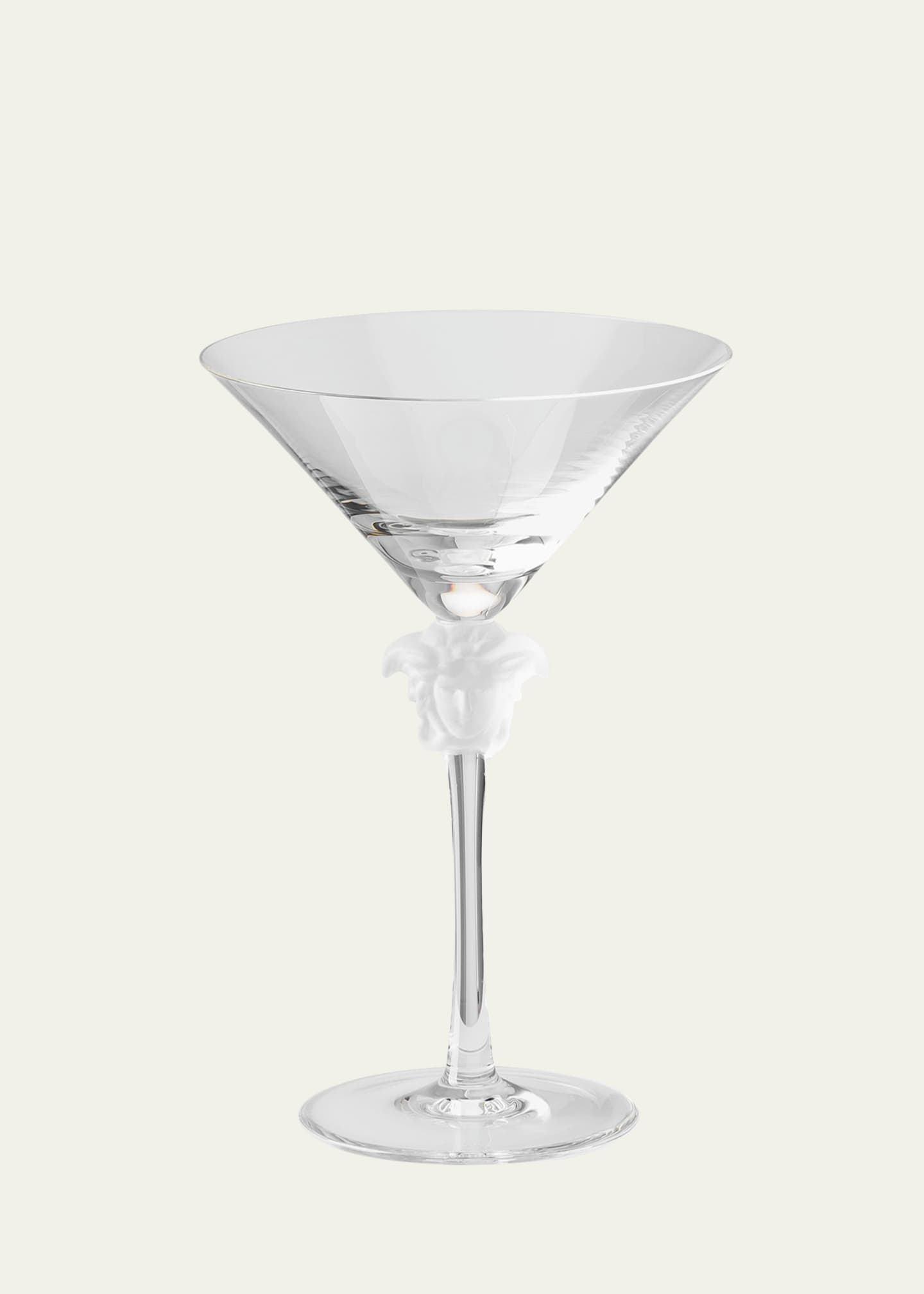 Versace Medusa Lumiere Martini Glass