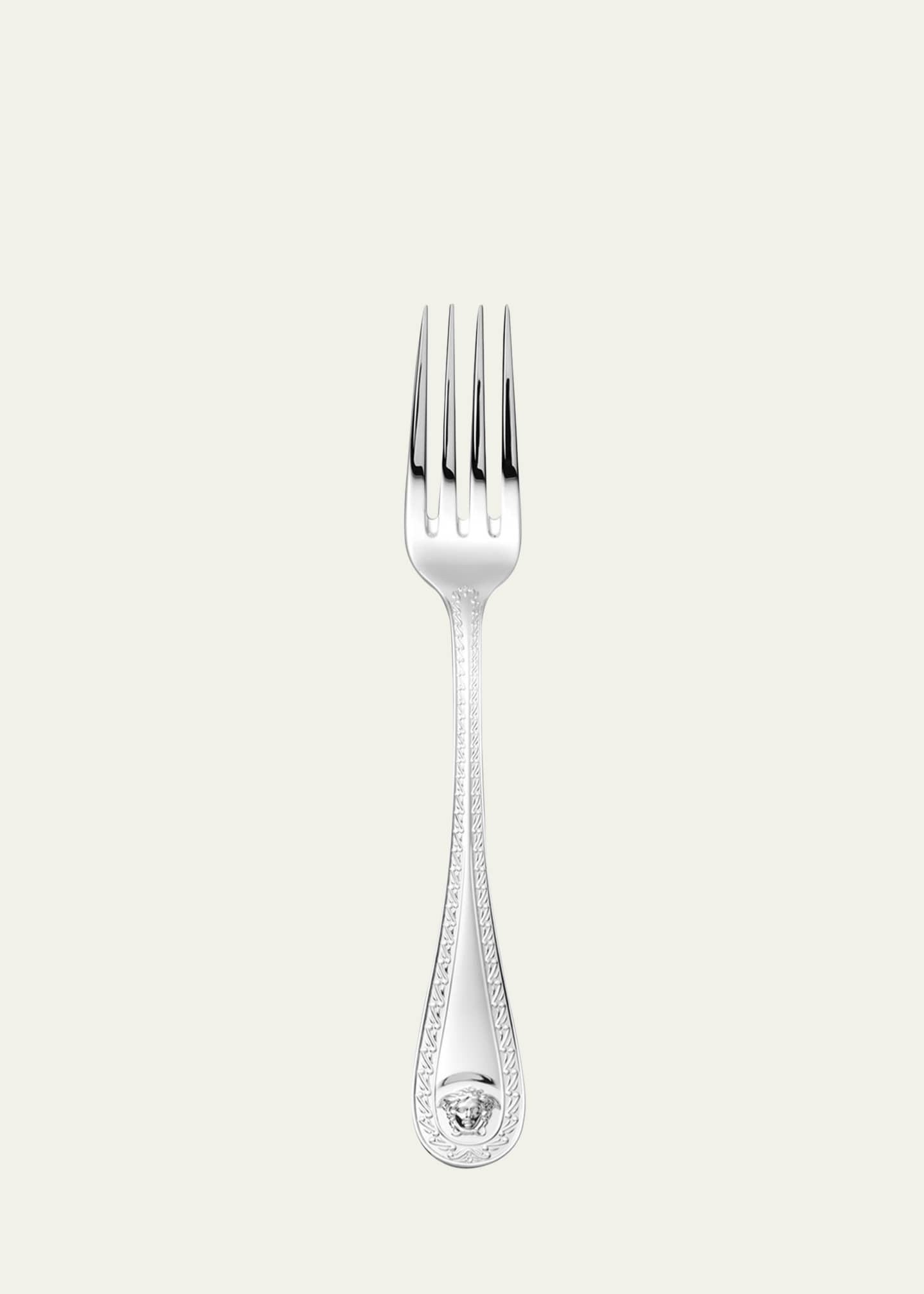 Versace Medusa Silver-Plated Table Fork