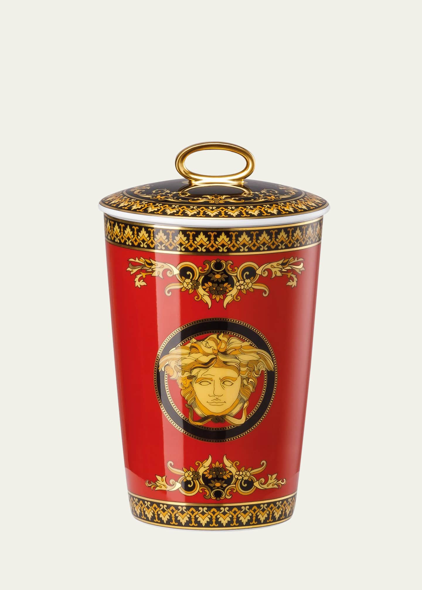 Versace Medusa Scented Votive with Lid