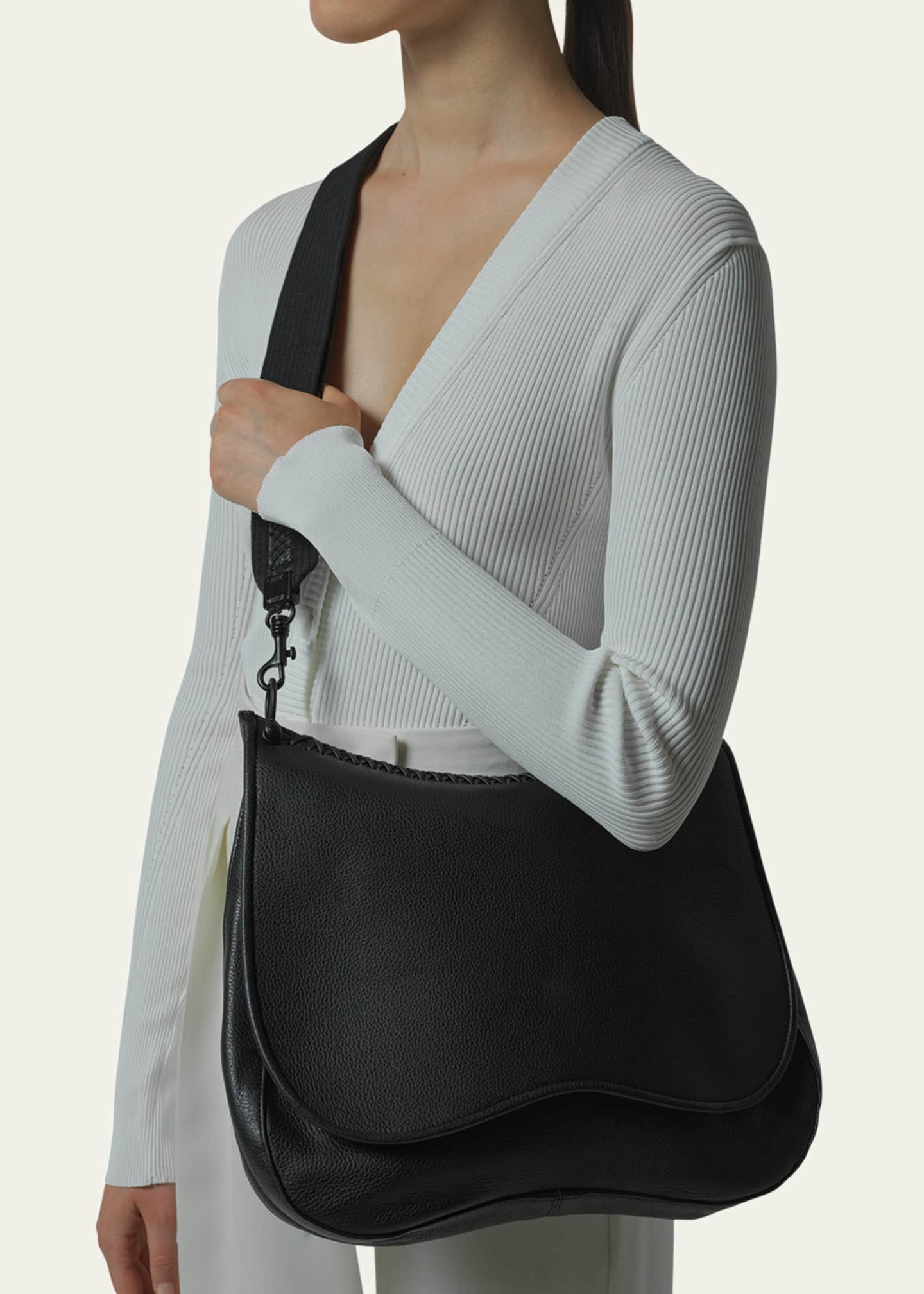 Callista Iconic Leather Saddle Bag Image 2 of 4