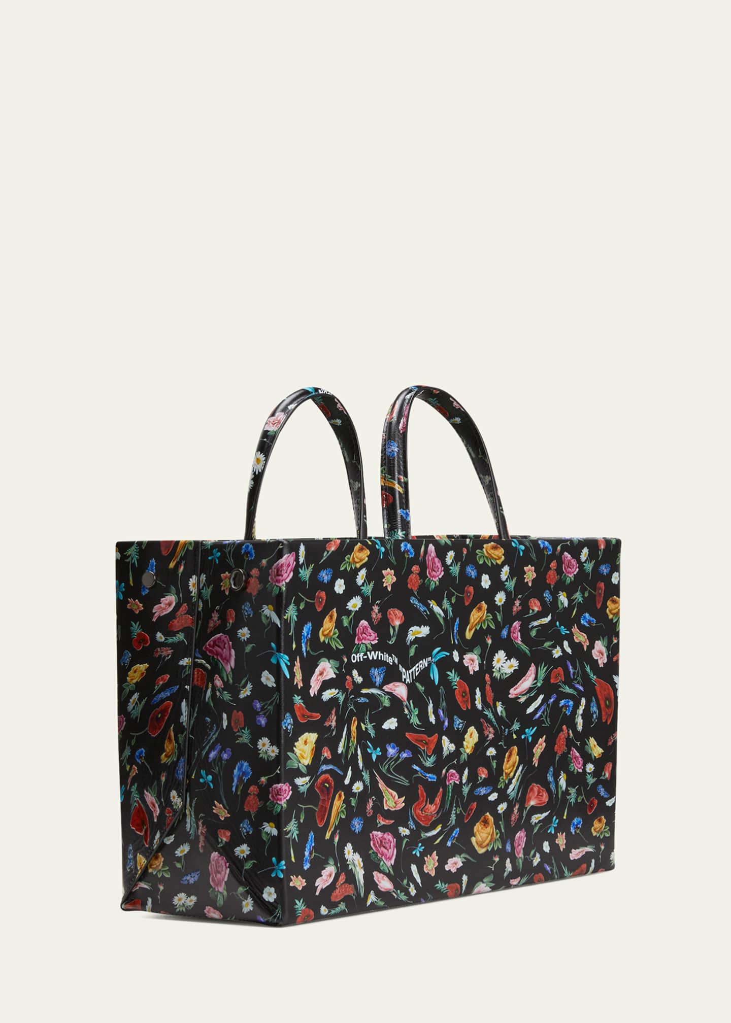 Floral-Print Medium Box Bag - Bergdorf Goodman