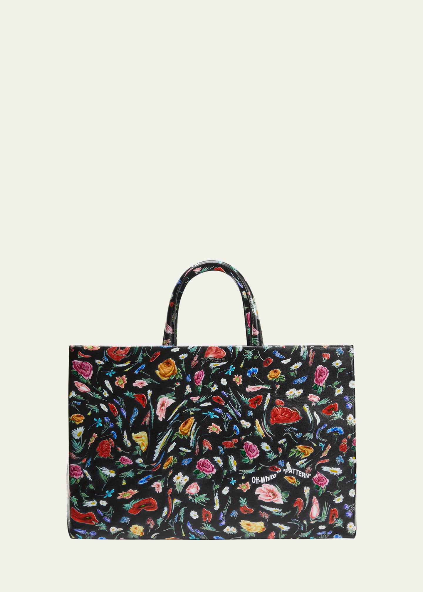 Floral-Print Medium Box Bag - Bergdorf Goodman