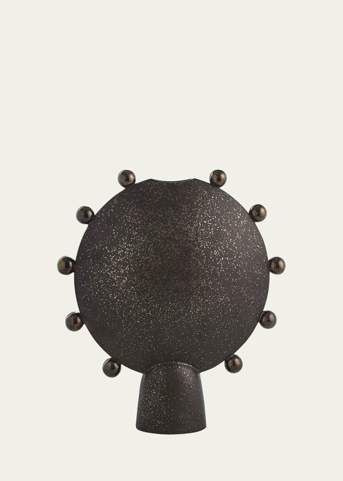 Ashley Childers for Global Views Spheres Collection Bronze Vessel Image 1 of 2