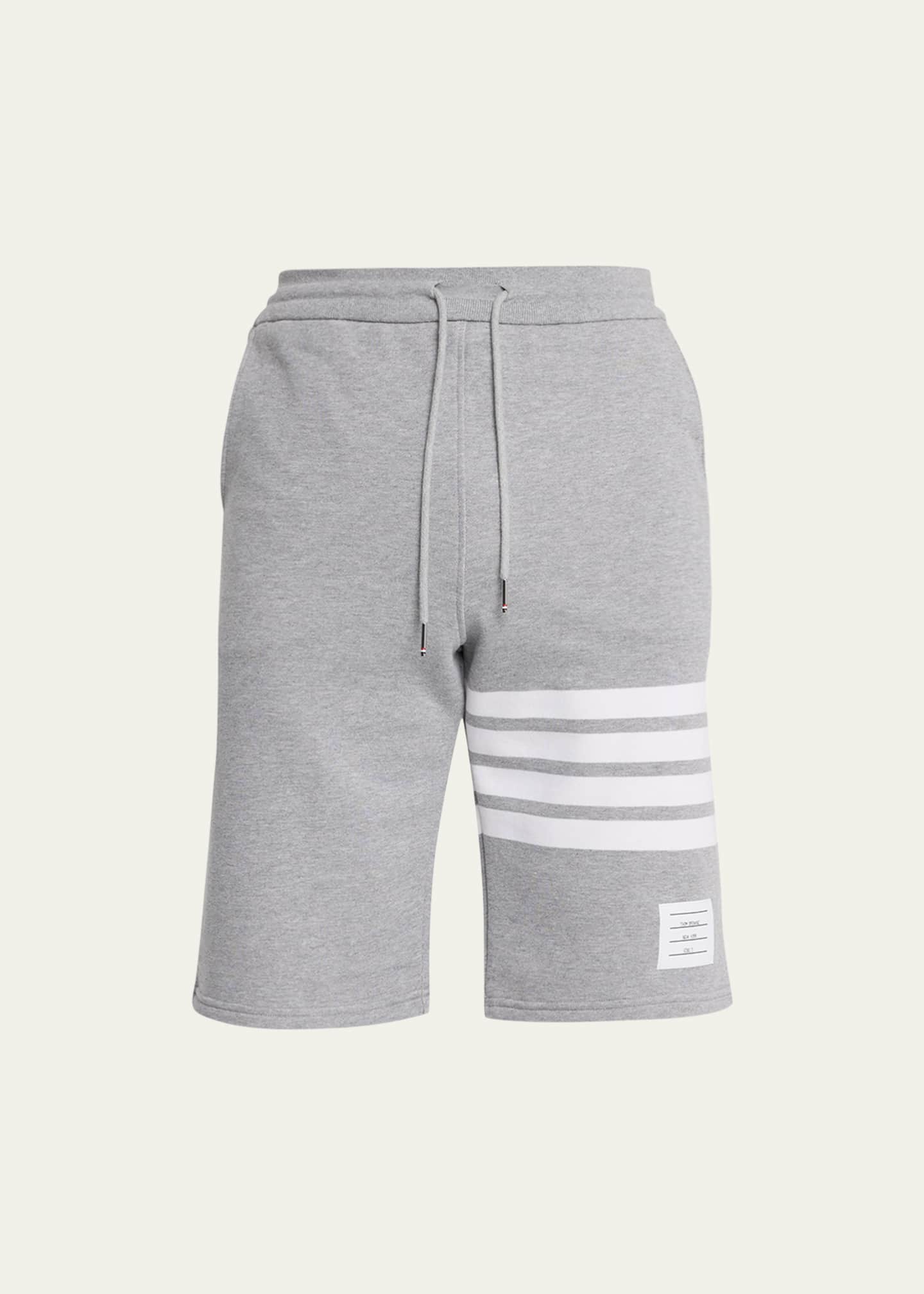 Thom Browne Men's 4-Bar Basic Terry Sweat Shorts Image 1 of 5