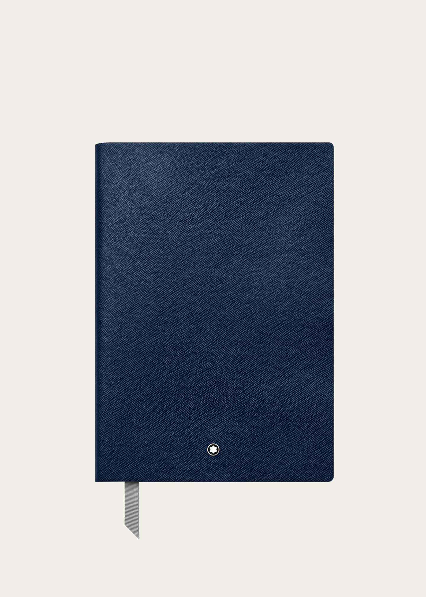 Montblanc Fine Stationary Leather Notebook #146, Indigo Image 1 of 3
