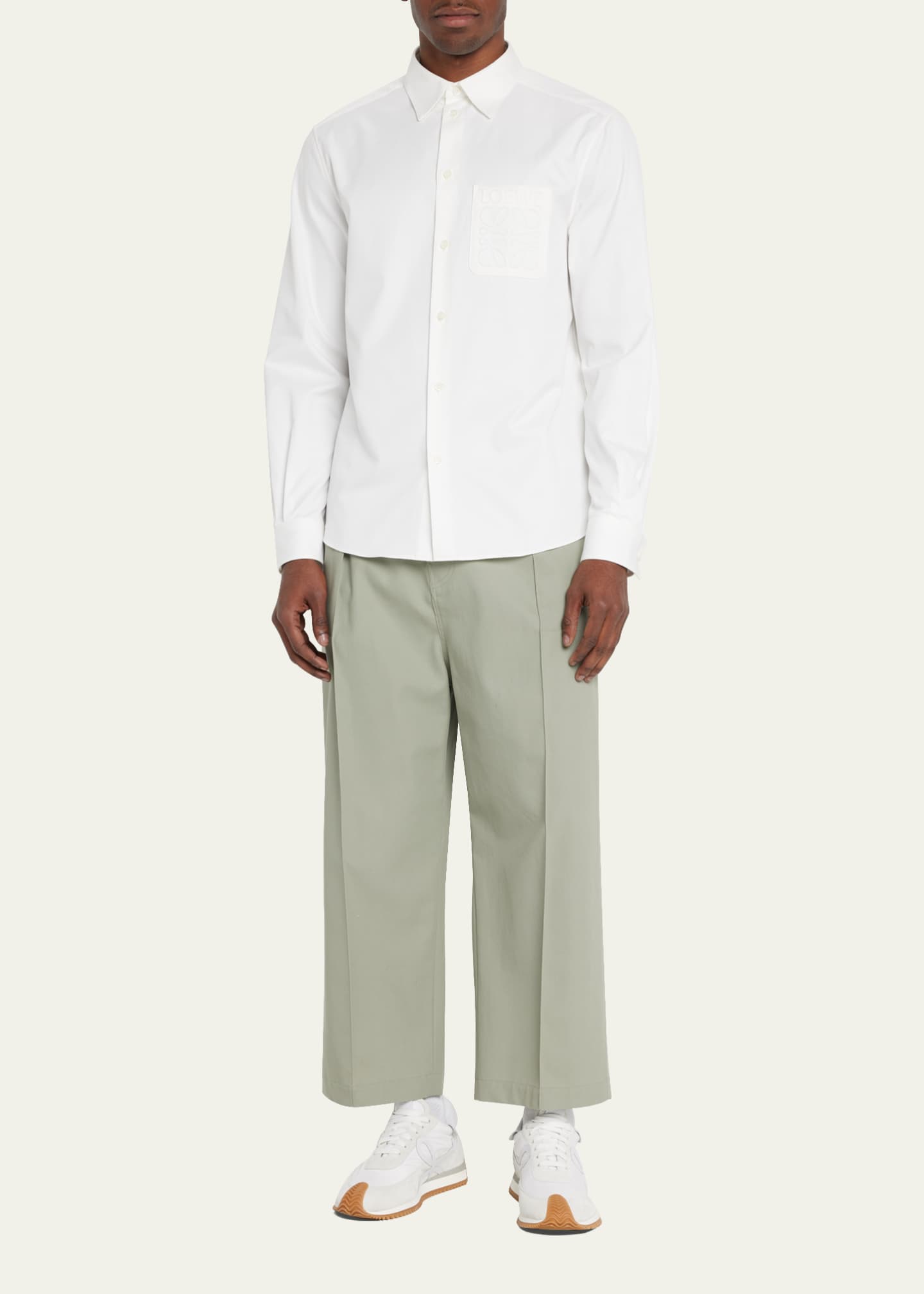 Loewe Men's Flow Runner Sneakers Image 3 of 6