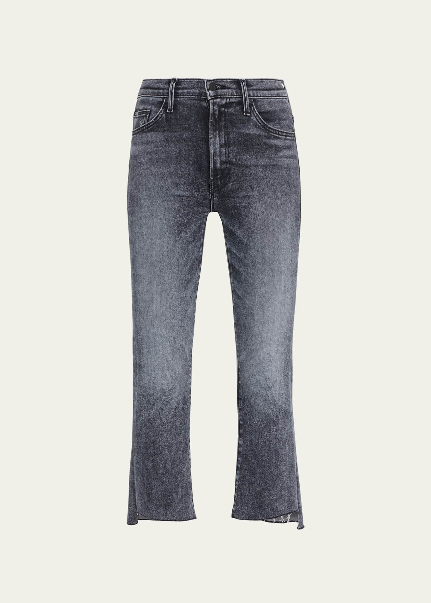 MOTHER The Insider Crop Step Fray Jeans - Bergdorf Goodman