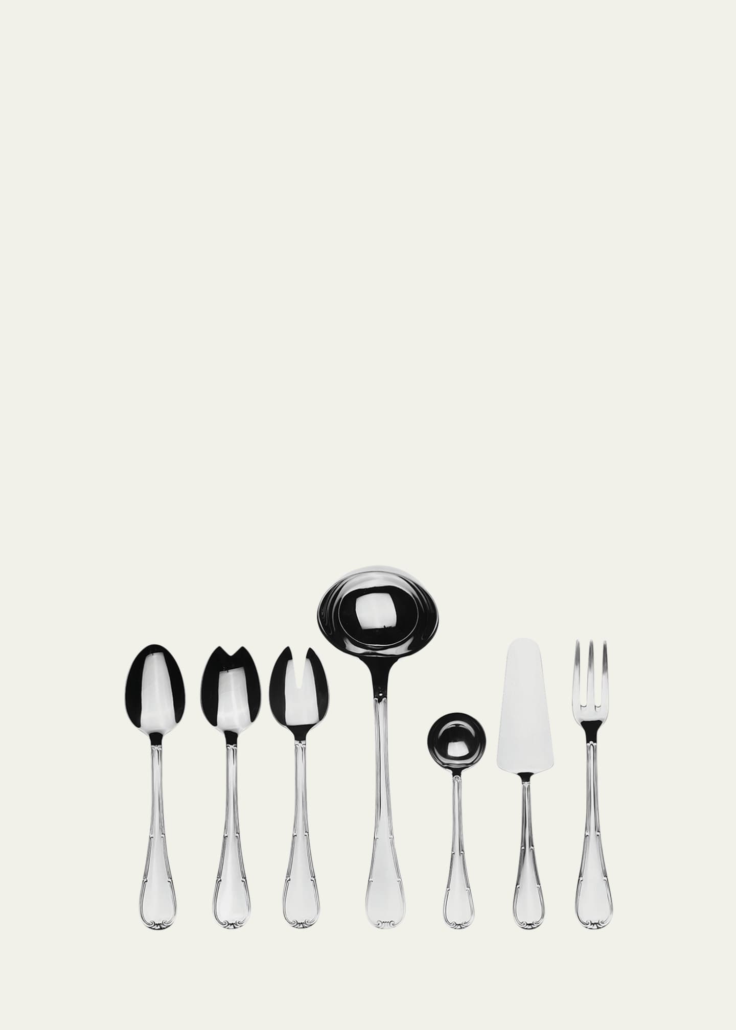 Mepra Raffaello 7-Piece Full Serving Utensil Set
