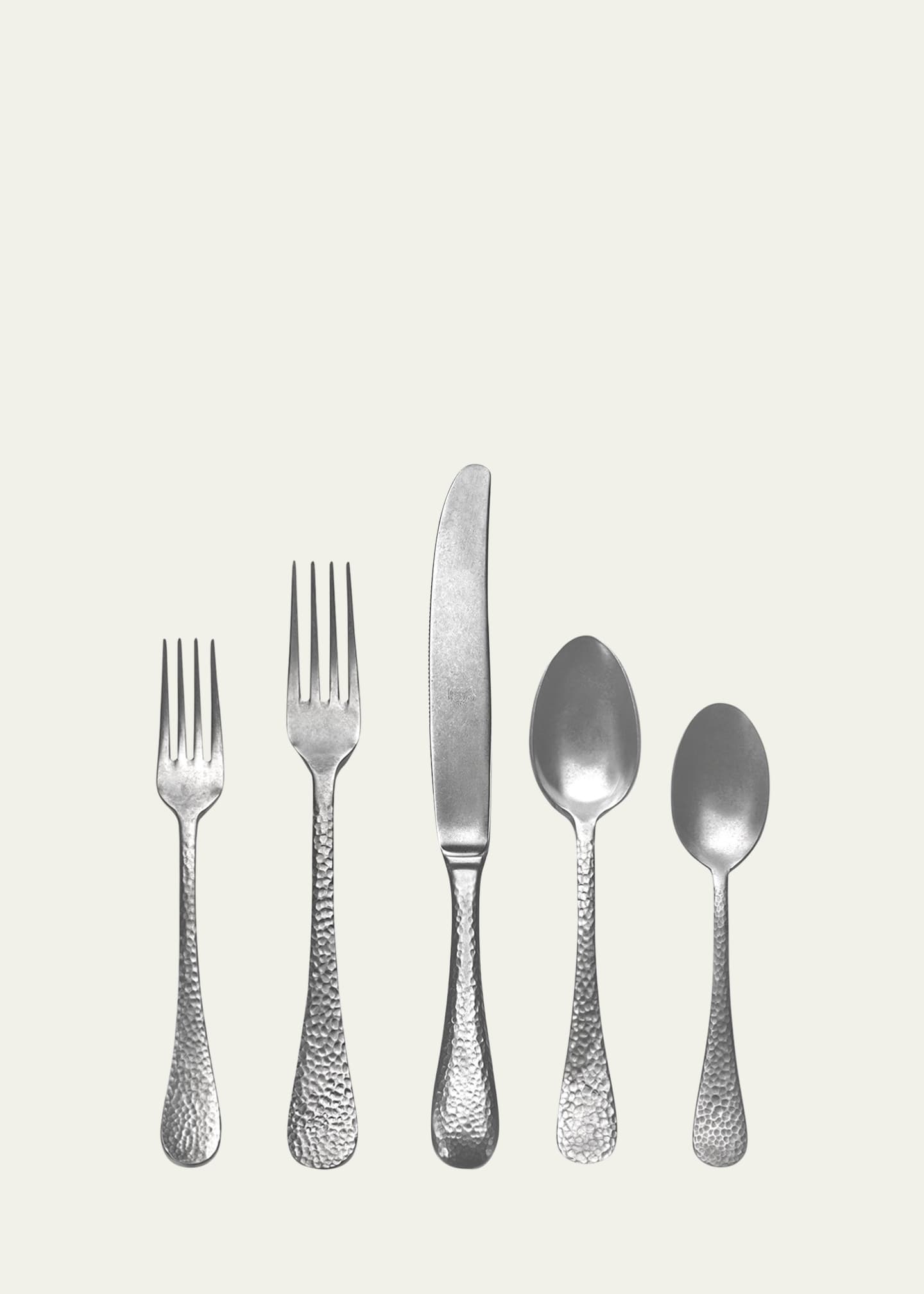 Vintage outlet pewter flatware