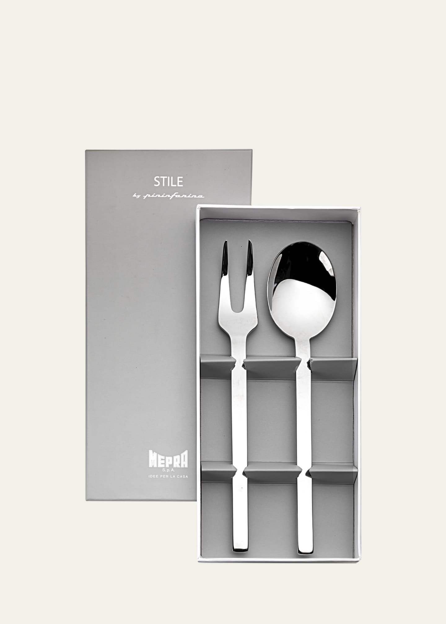 Mepra Stile 2-Piece Gift Boxed Serving Set