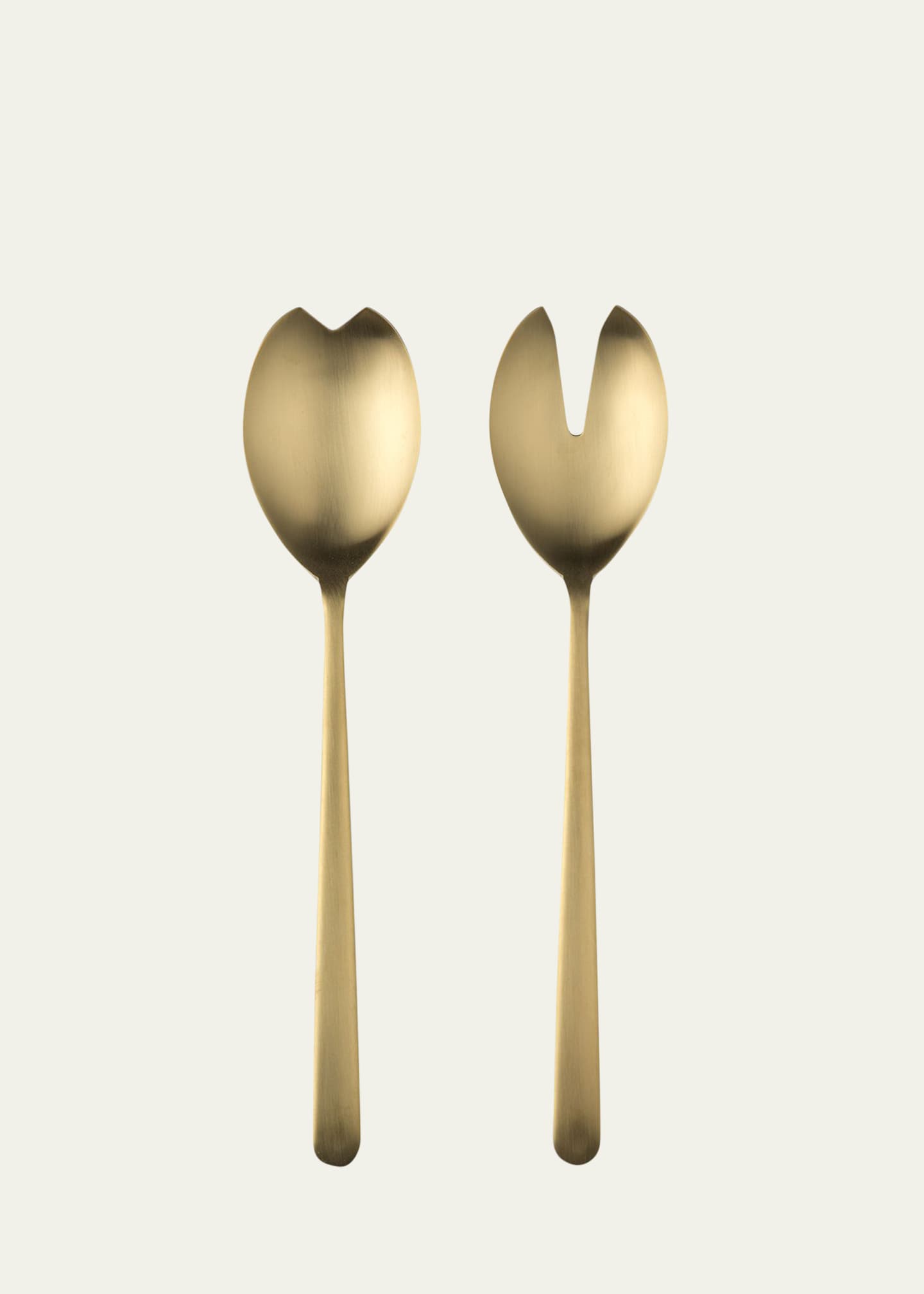 Mepra Linea Ice Oro Salad Servers Set