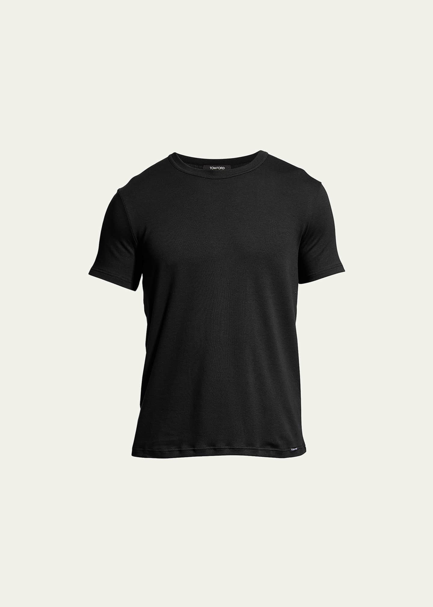 TOM FORD Men s Solid Stretch Jersey T Shirt